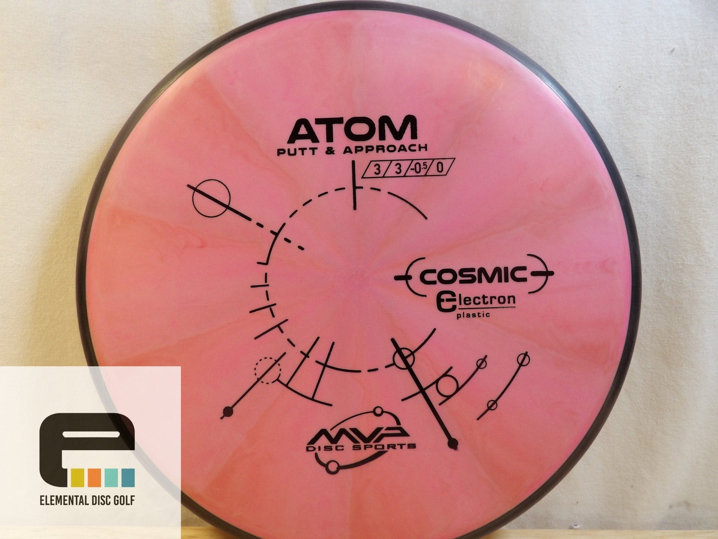 MVP Cosmic Electron Atom (3/3/ - 0.5/0) - Elemental Disc Golf