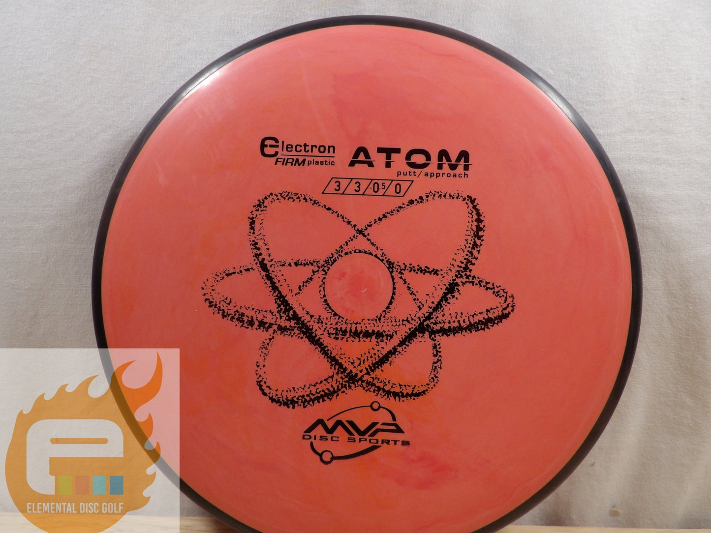 MVP Electron Firm Atom (3/3/ - 0.5/0) - Elemental Disc Golf