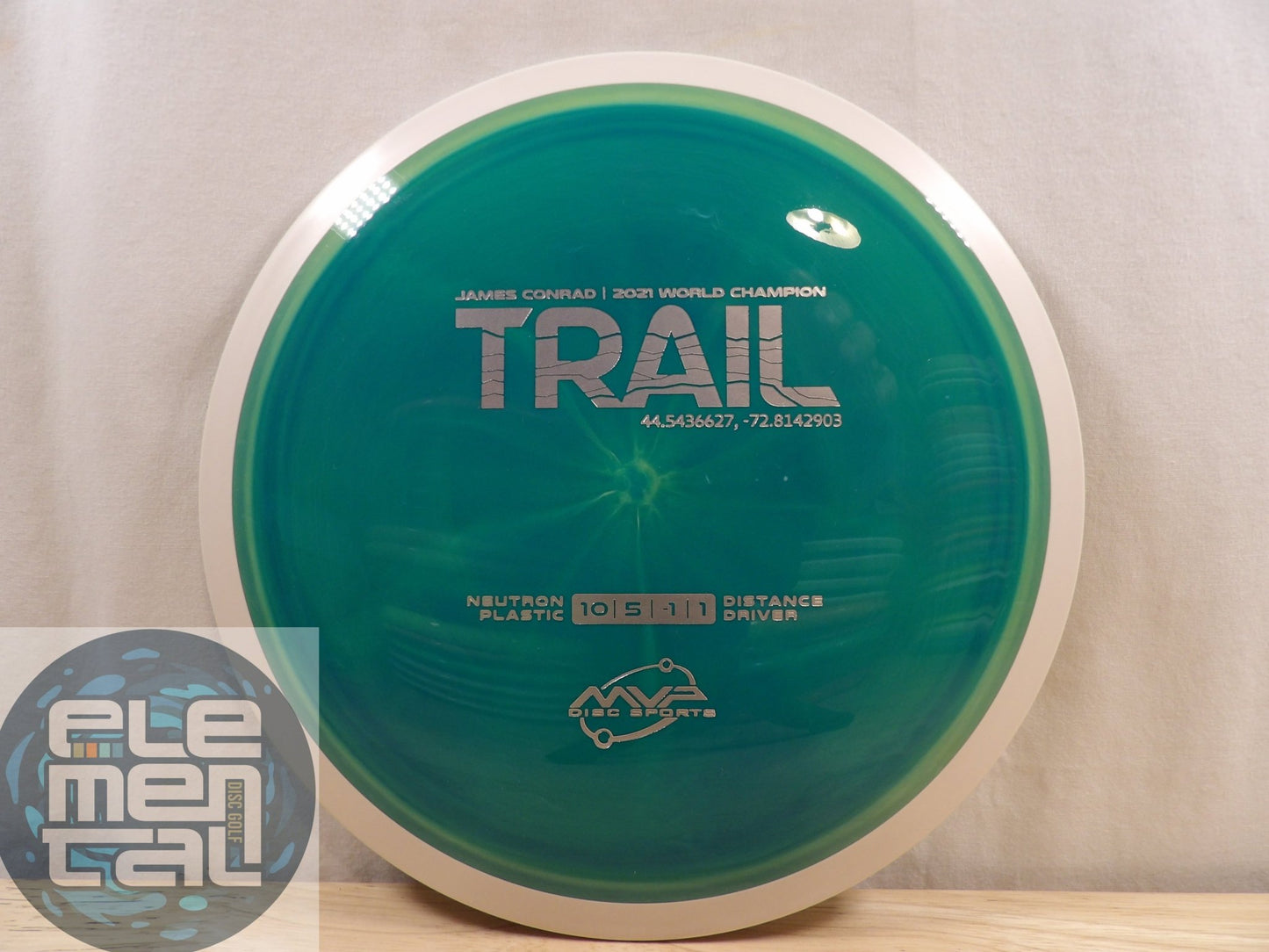 MVP Neutron Trail (10/5/-1/1) - Elemental Disc Golf