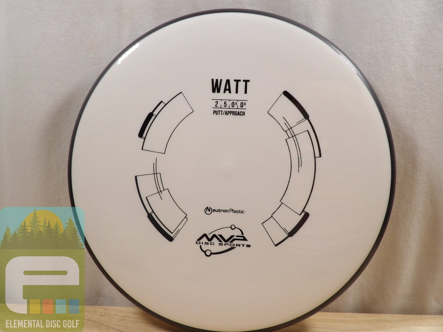 Mvp Neutron Watt (2/5/ - 0.5/0.5) - Elemental Disc Golf