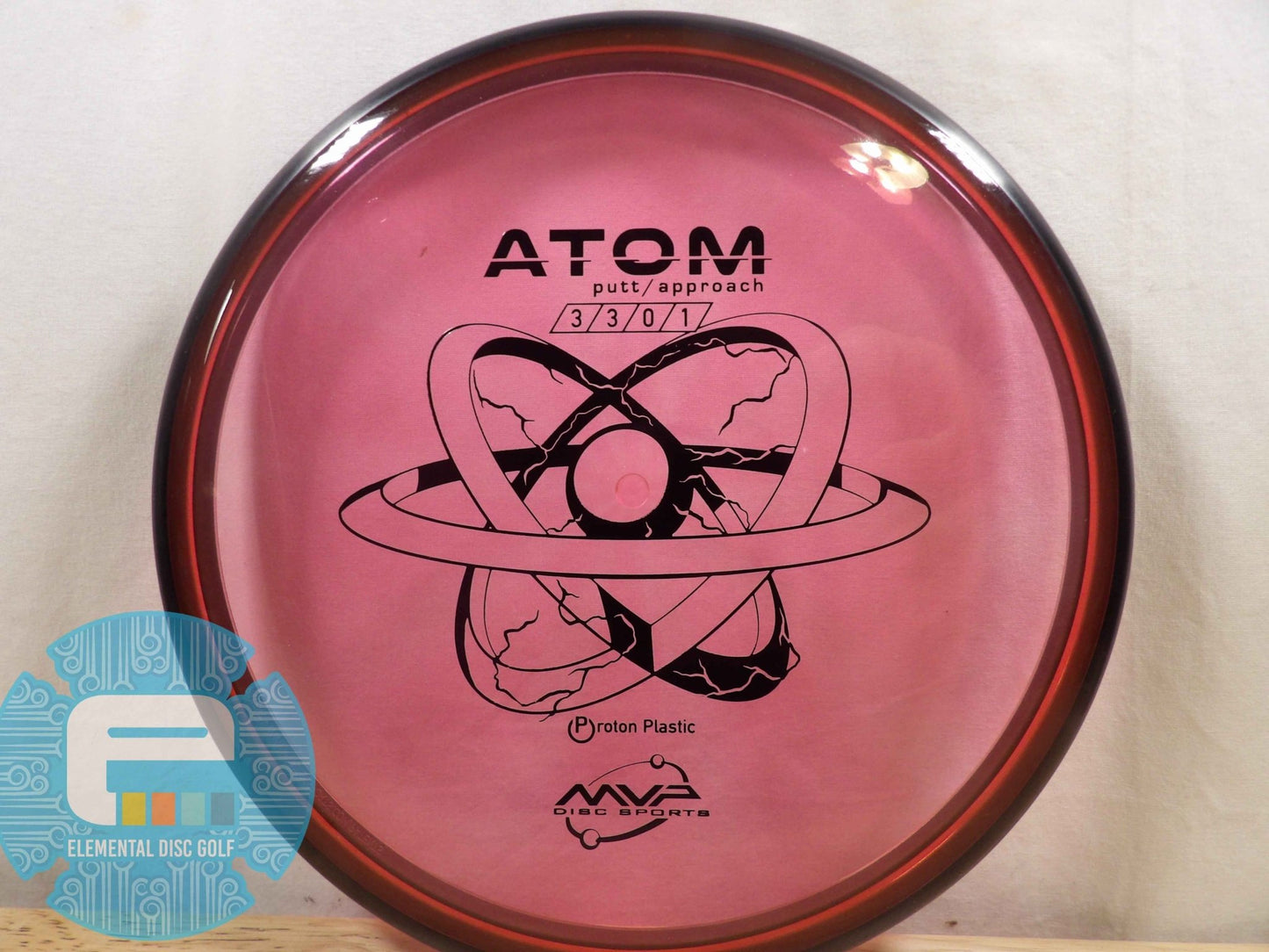 MVP Proton Atom ( 3 / 3 / 0 / 1 ) - Elemental Disc Golf