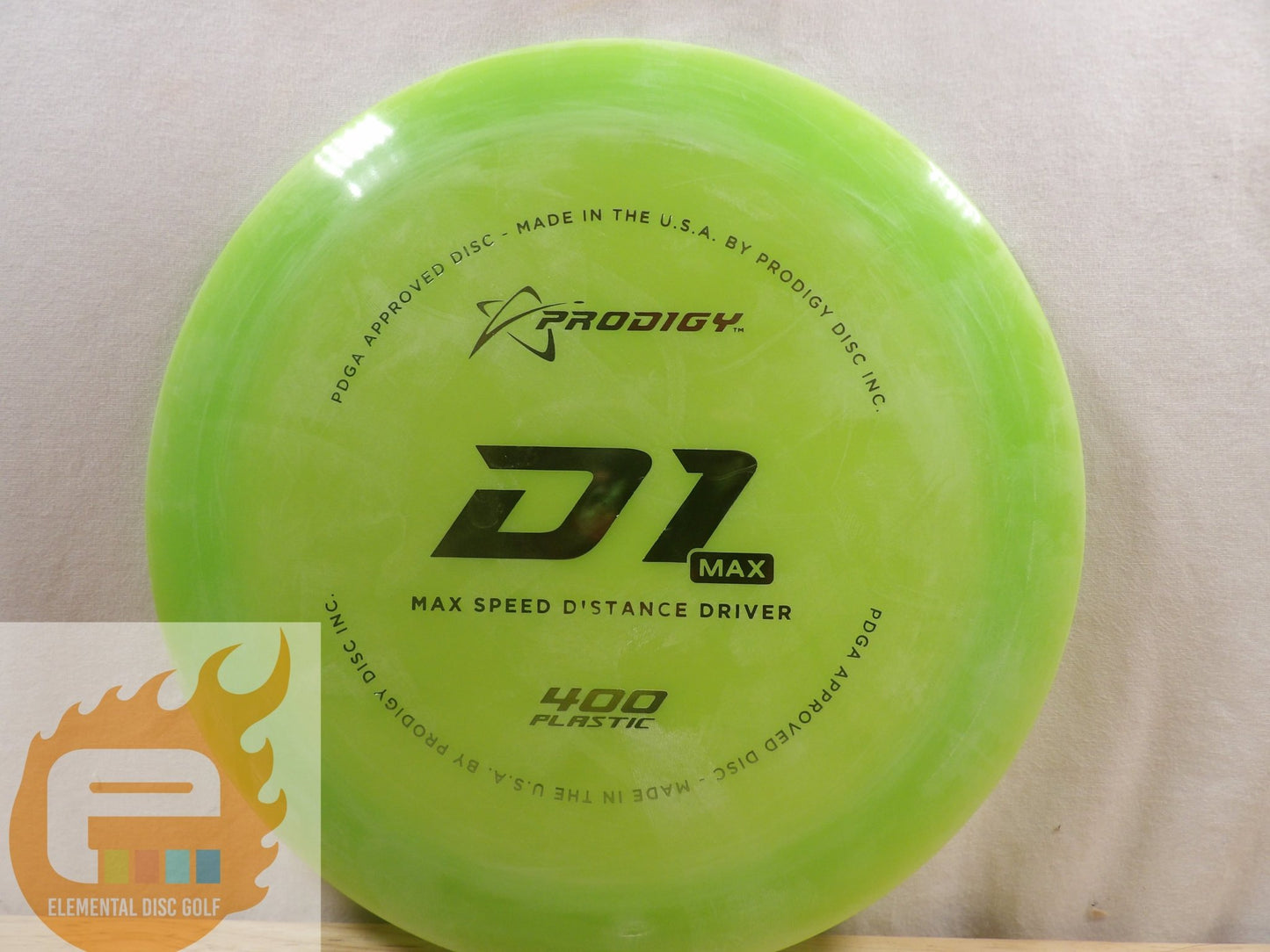 Prodigy 400 D1 Max (12/5/0/3) - Elemental Disc Golf