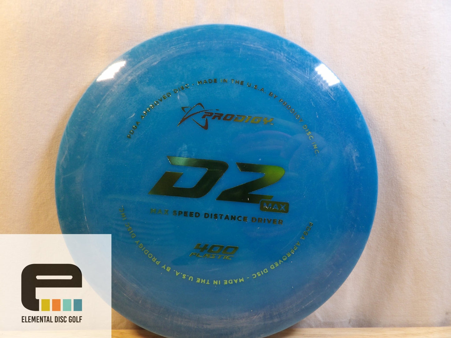 Prodigy 400 D2 Max - Elemental Disc Golf