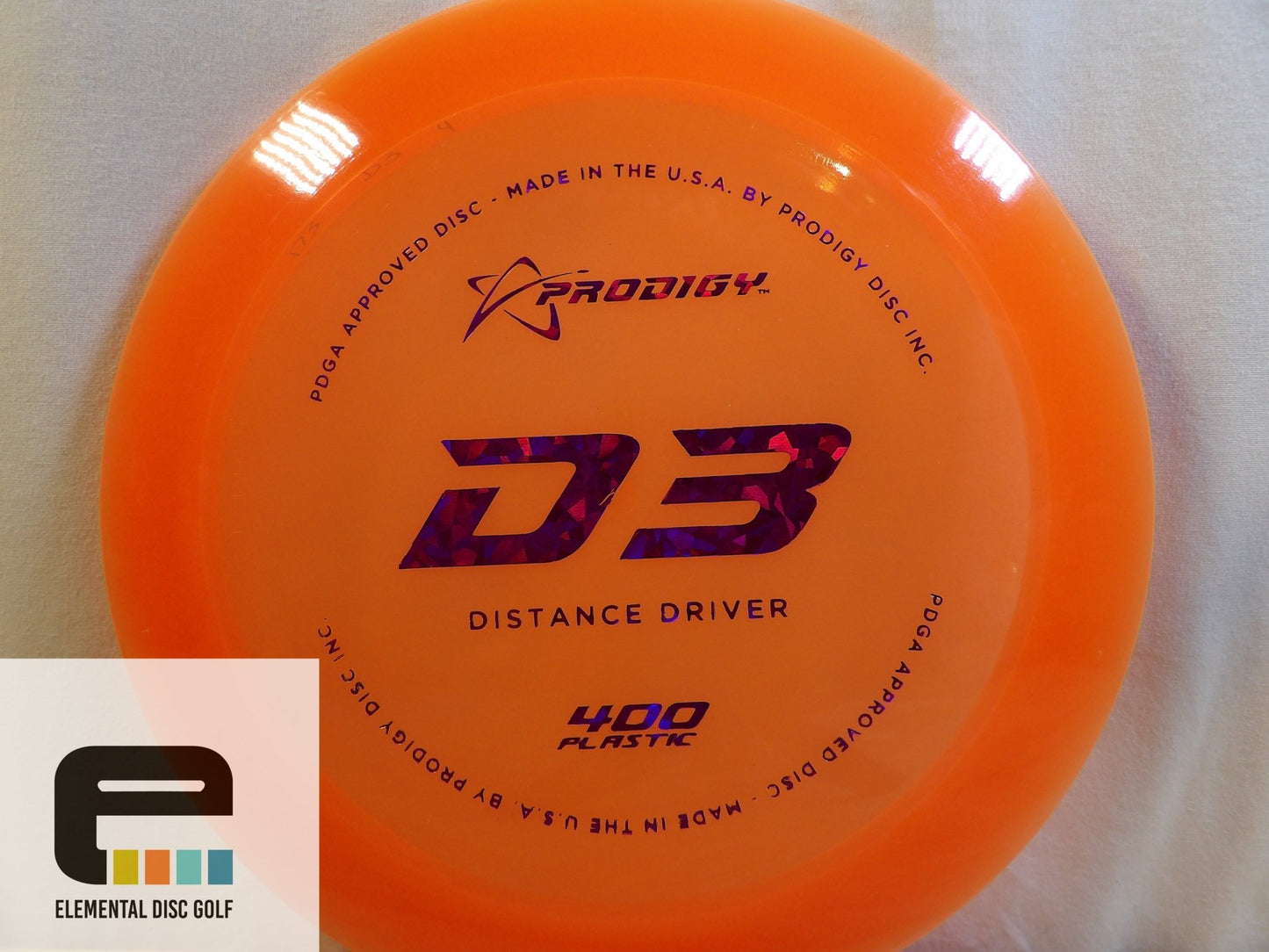 Prodigy 400 D3 - Elemental Disc Golf