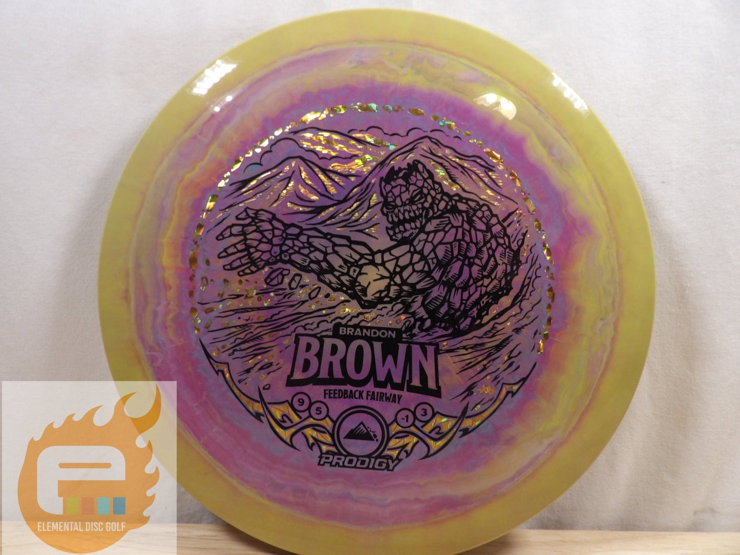 Prodigy 400 Spectrum Feedback (Brandon Brown) - Elemental Disc Golf