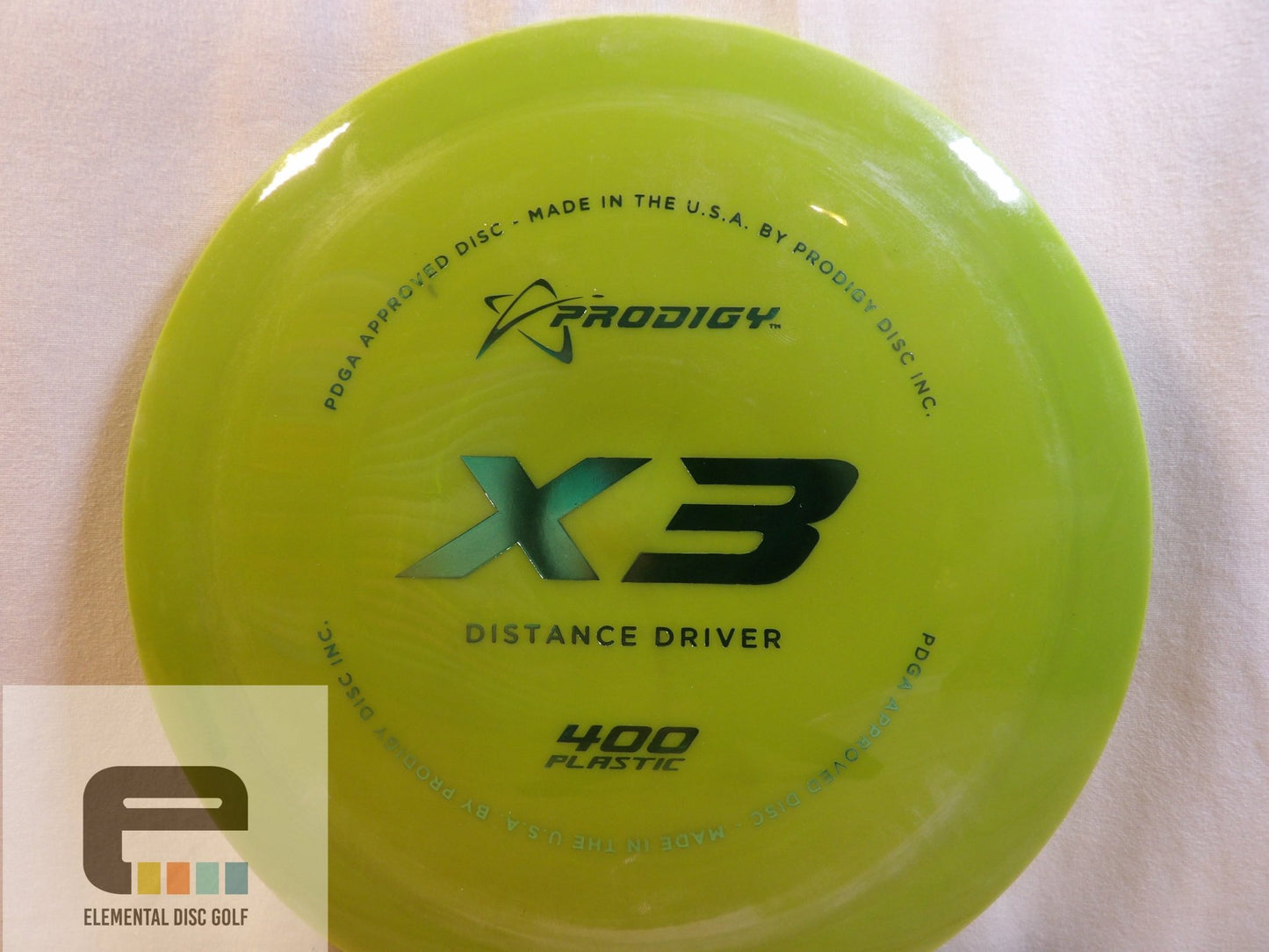 Prodigy 400 X3 - Elemental Disc Golf
