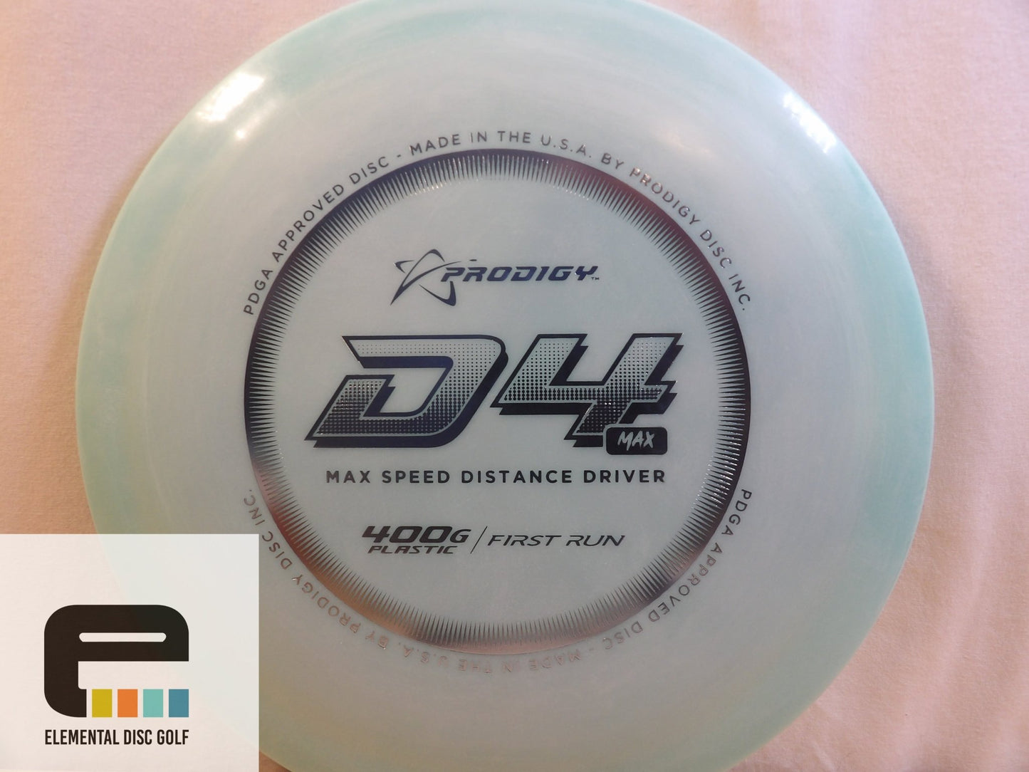 Prodigy 400g D4 Max - Elemental Disc Golf