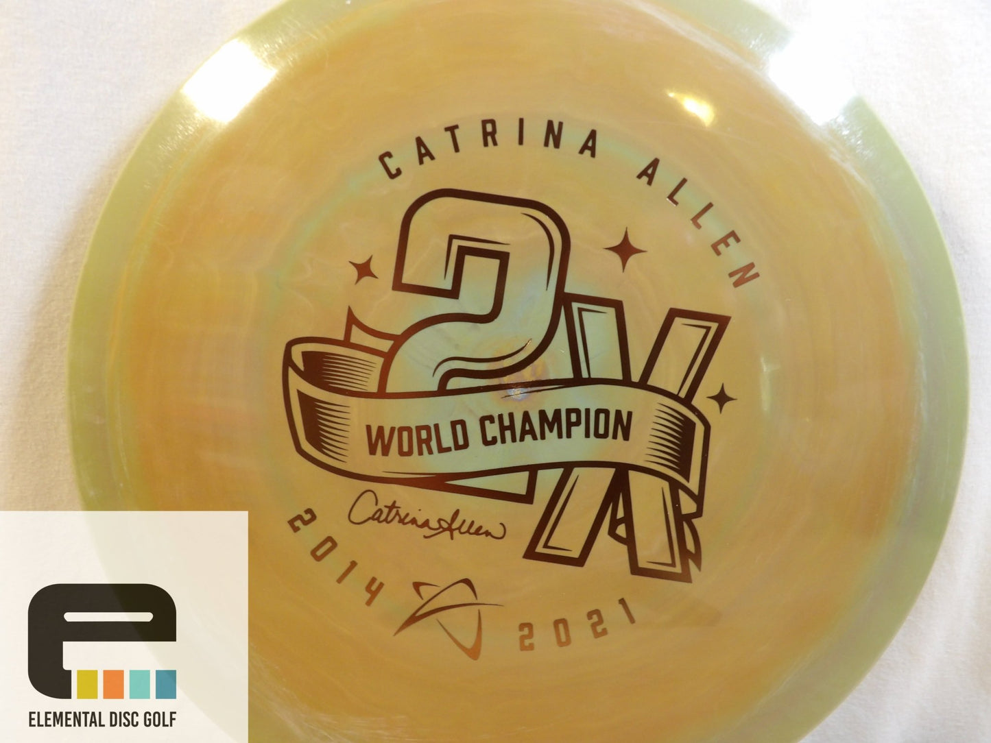 Prodigy 400g F7 (Catrina Allen 2x) - Elemental Disc Golf