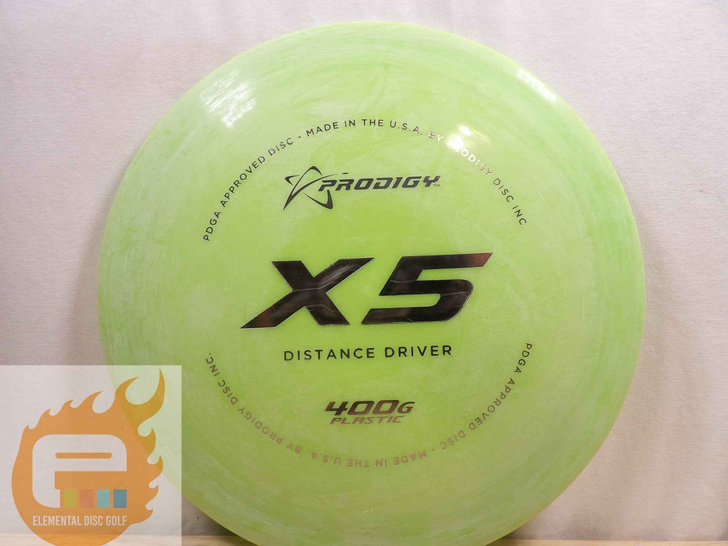 Prodigy 400g X5 ( 13 / 5 / -4 / 1 ) - Elemental Disc Golf