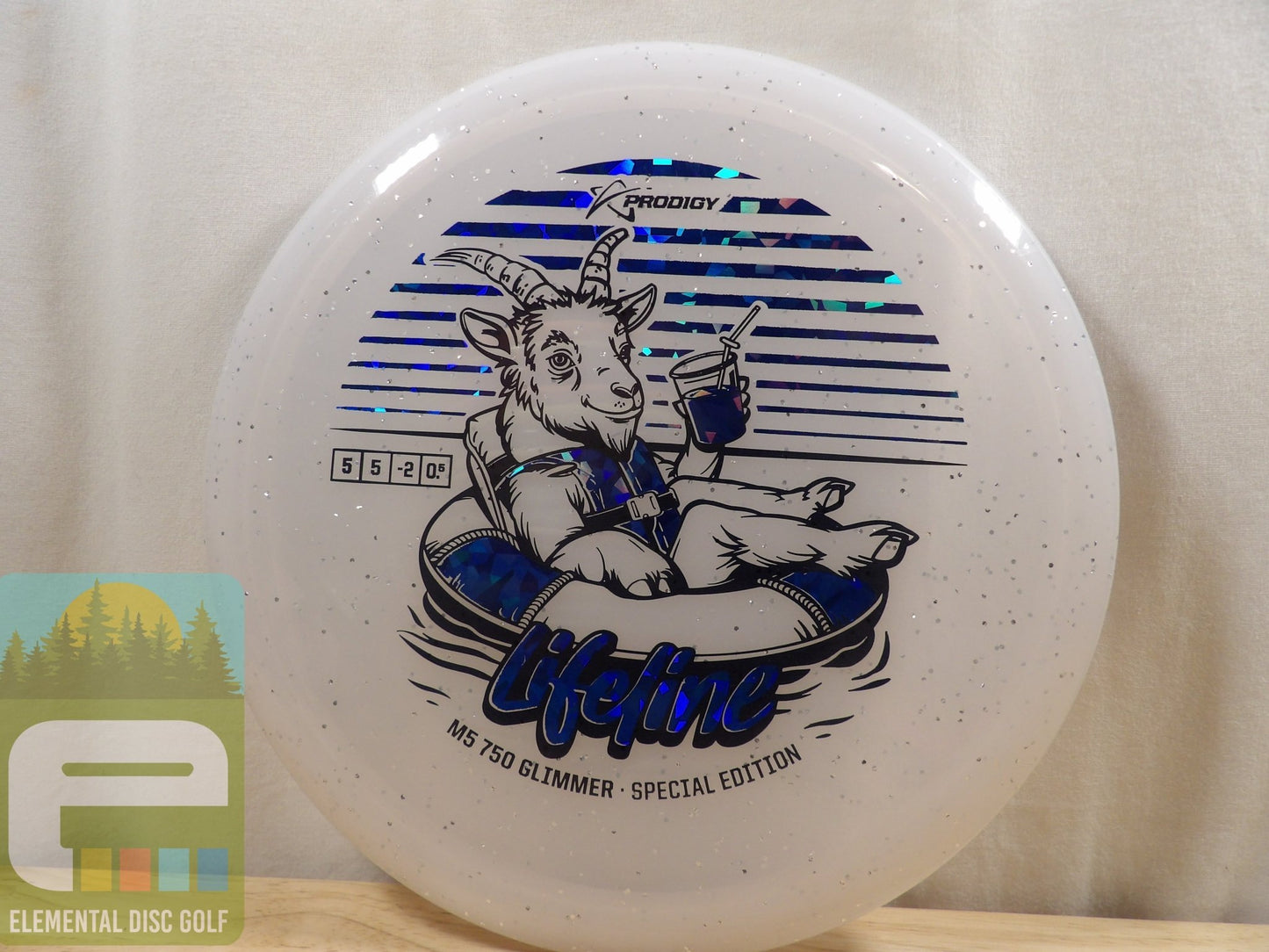 Prodigy 750 Glimmer M5 (5/5/ - 2/0.5) - Elemental Disc Golf