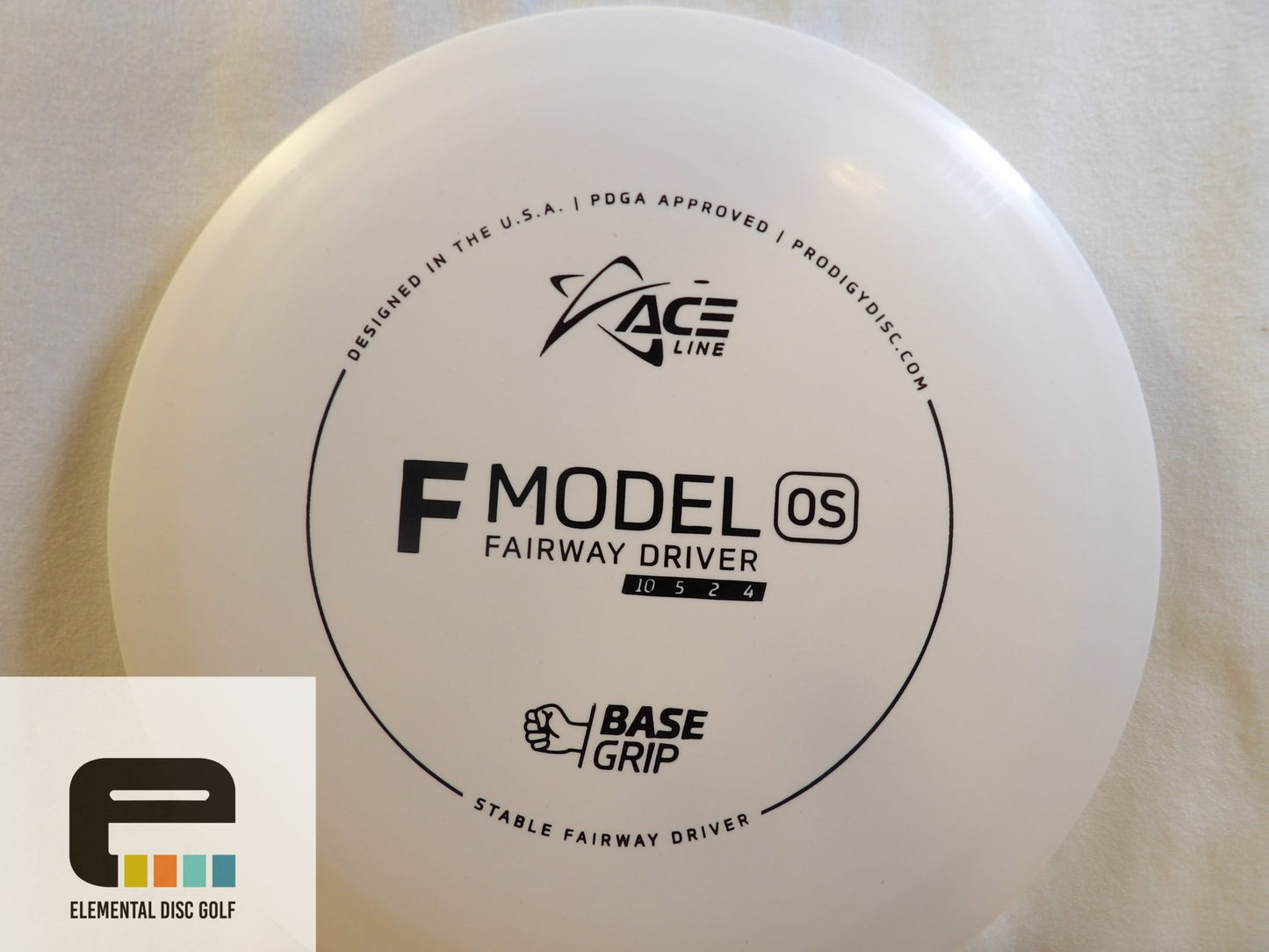 Prodigy Base Grip F Model OS - Elemental Disc Golf