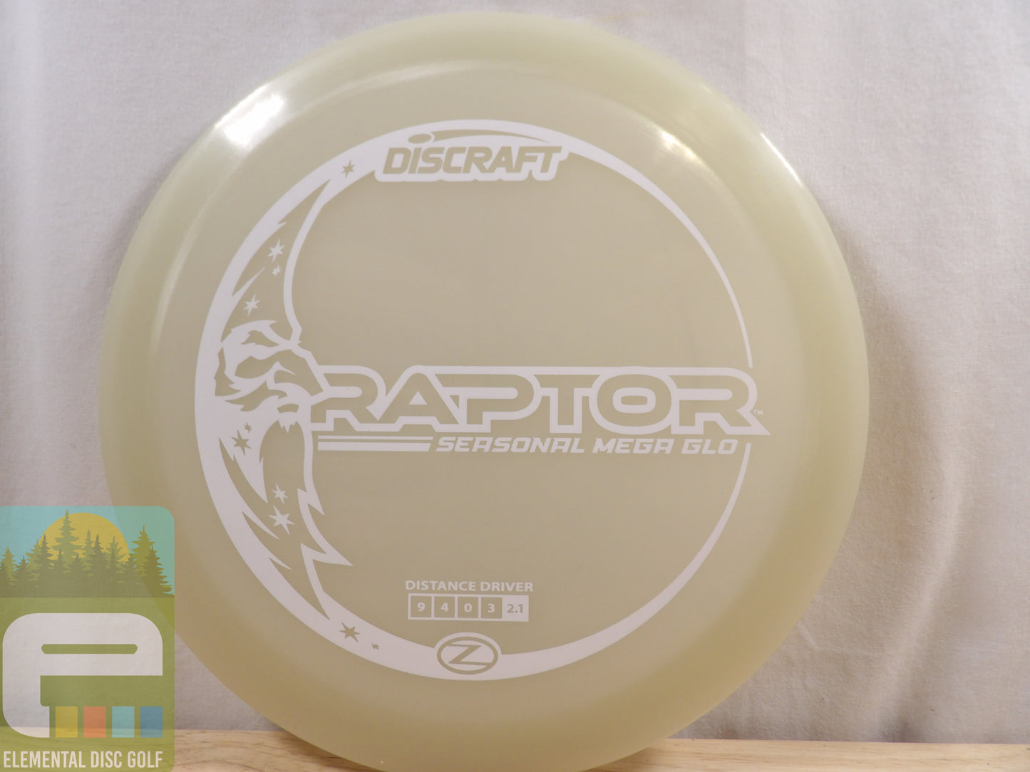 Discraft Mega Glo Raptor (9/4/0/3)