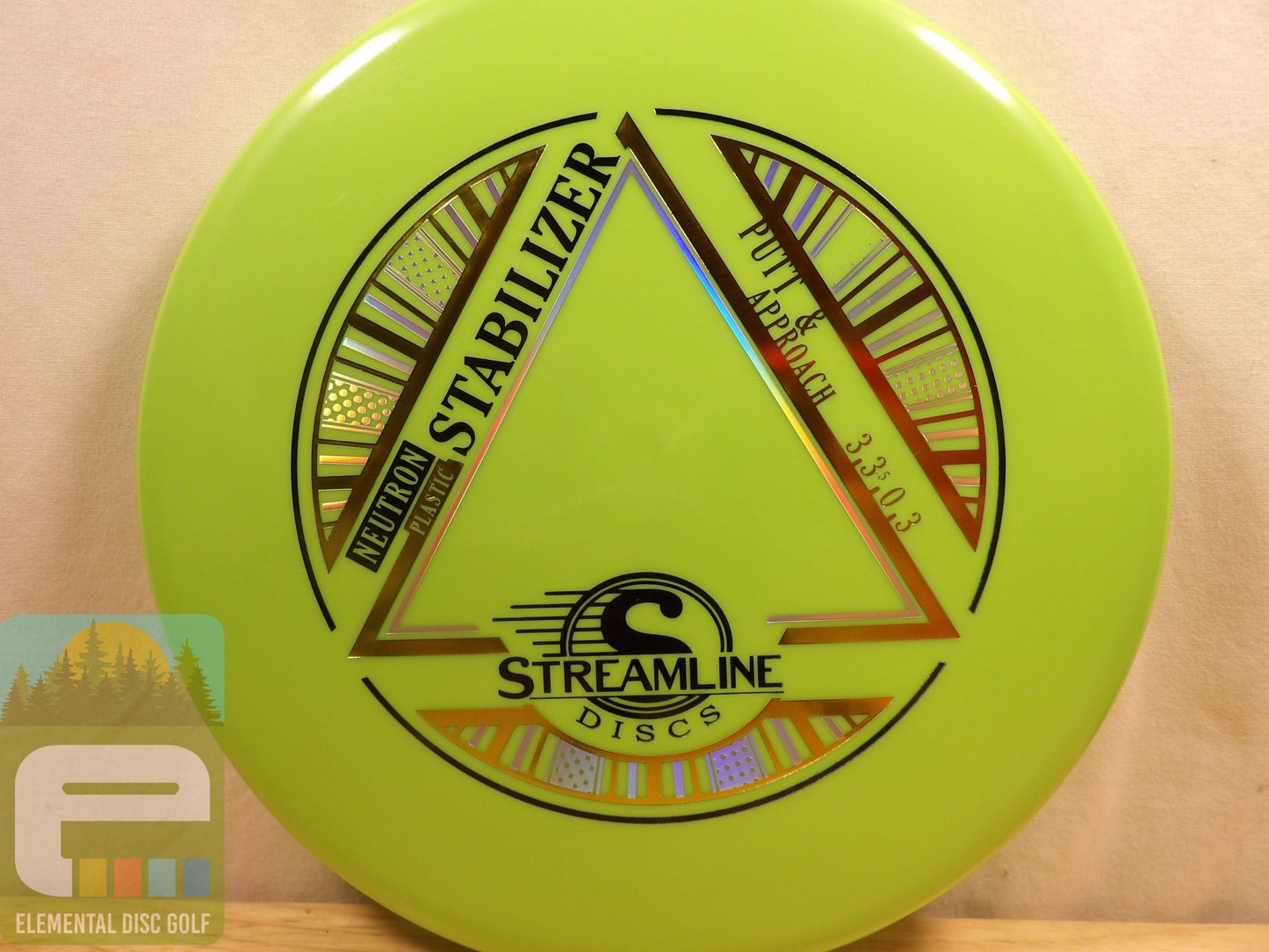Streamline Neutron Stabilizer (3/3.5/0/3) - Elemental Disc Golf