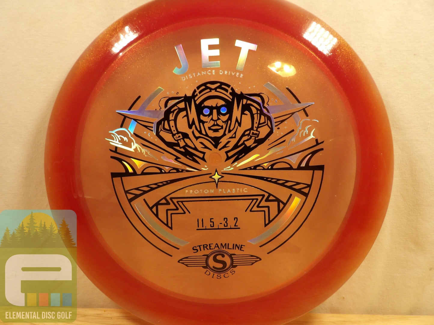 Streamline Proton Jet (11/5/ - 3/2) - Elemental Disc Golf