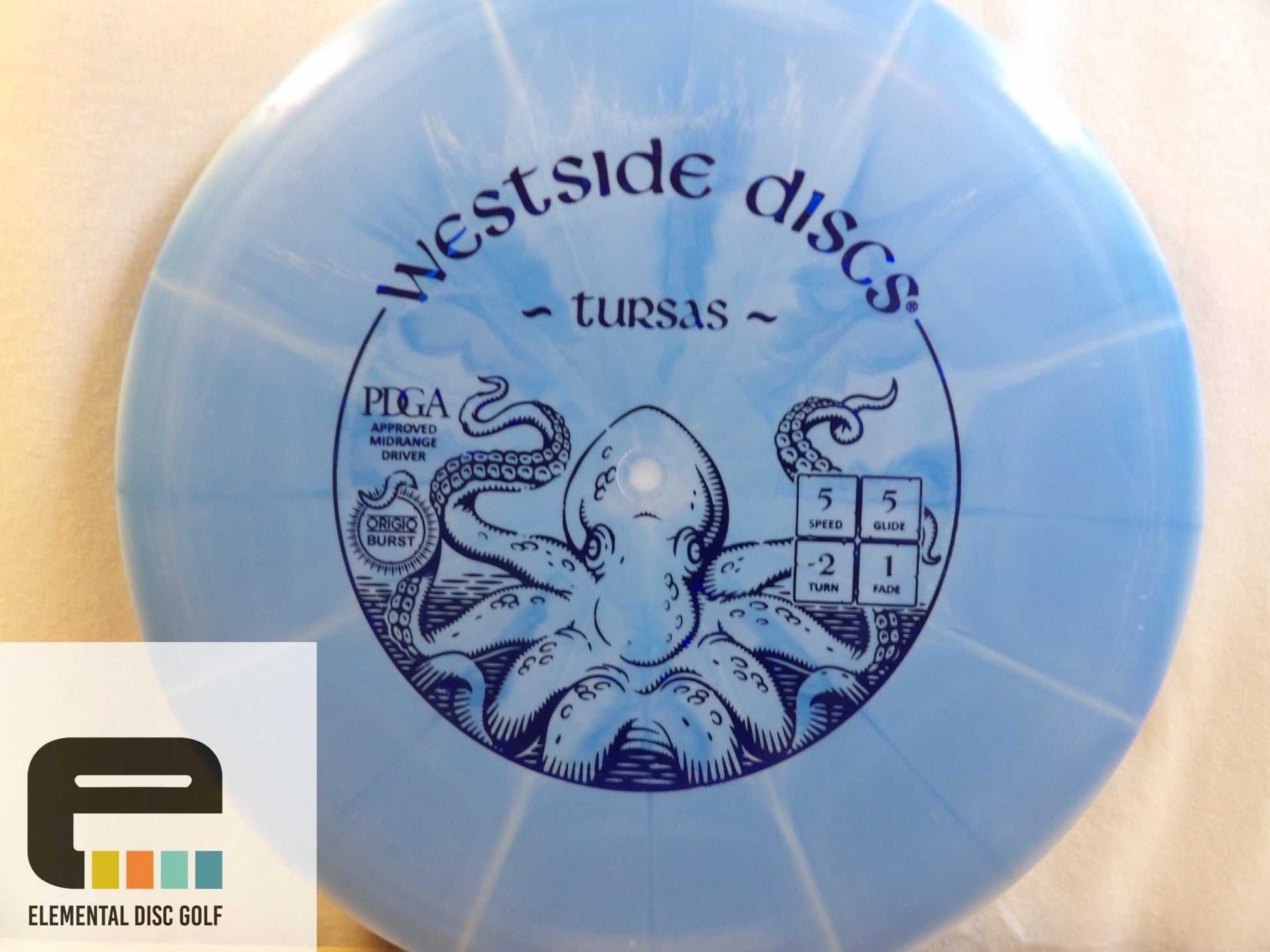 Westside Discs Origio Burst Tursas - Elemental Disc Golf