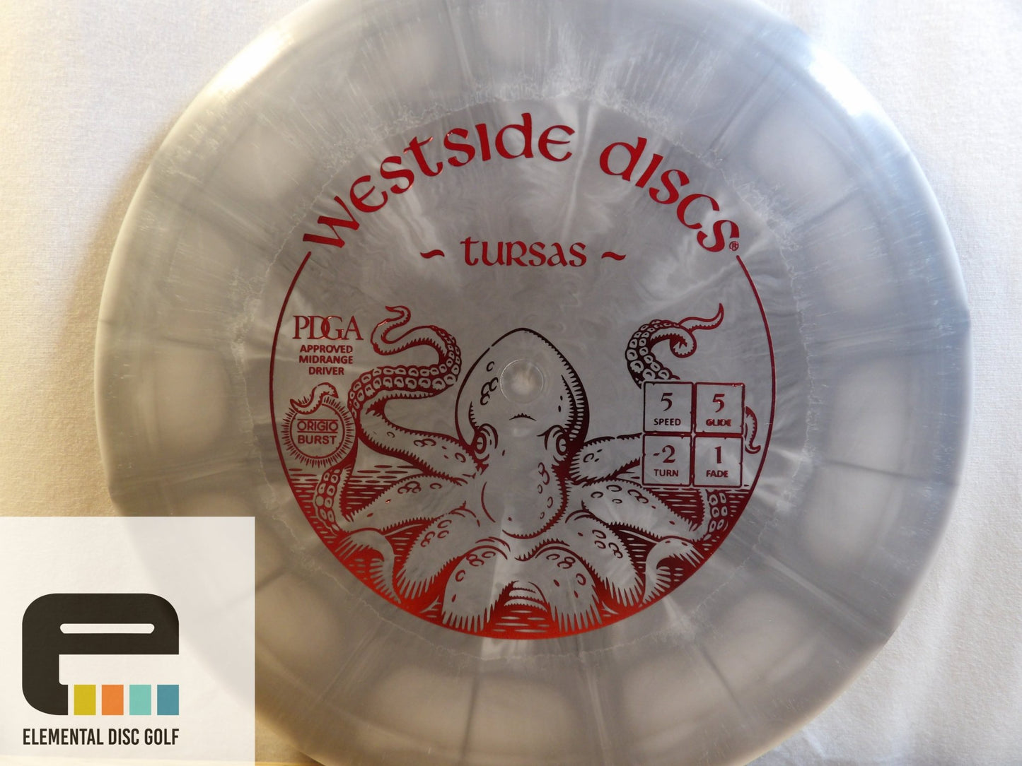 Westside Discs Origio Burst Tursas - Elemental Disc Golf
