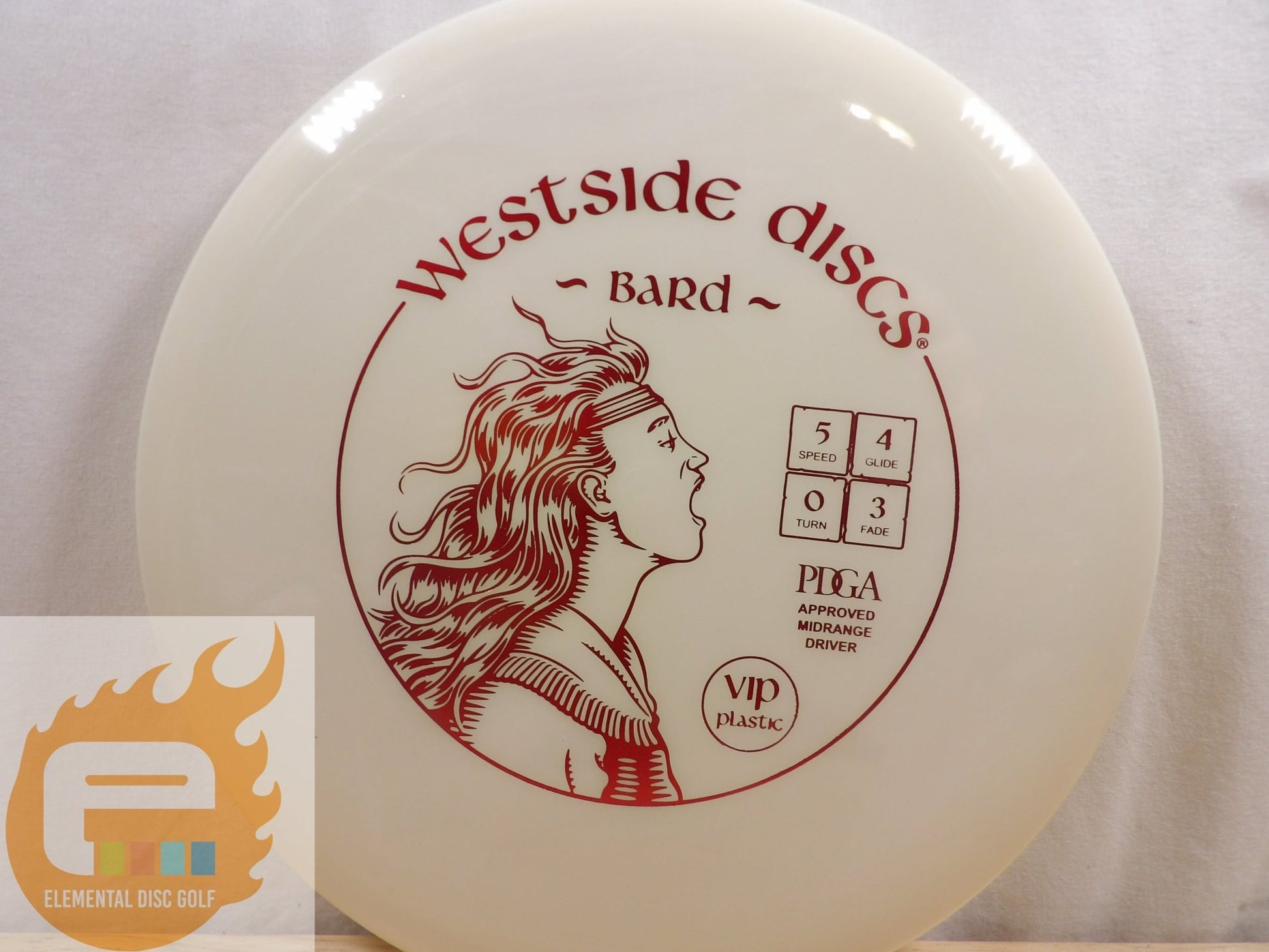 Westside Discs VIP Bard (5/4/0/3) - Elemental Disc Golf