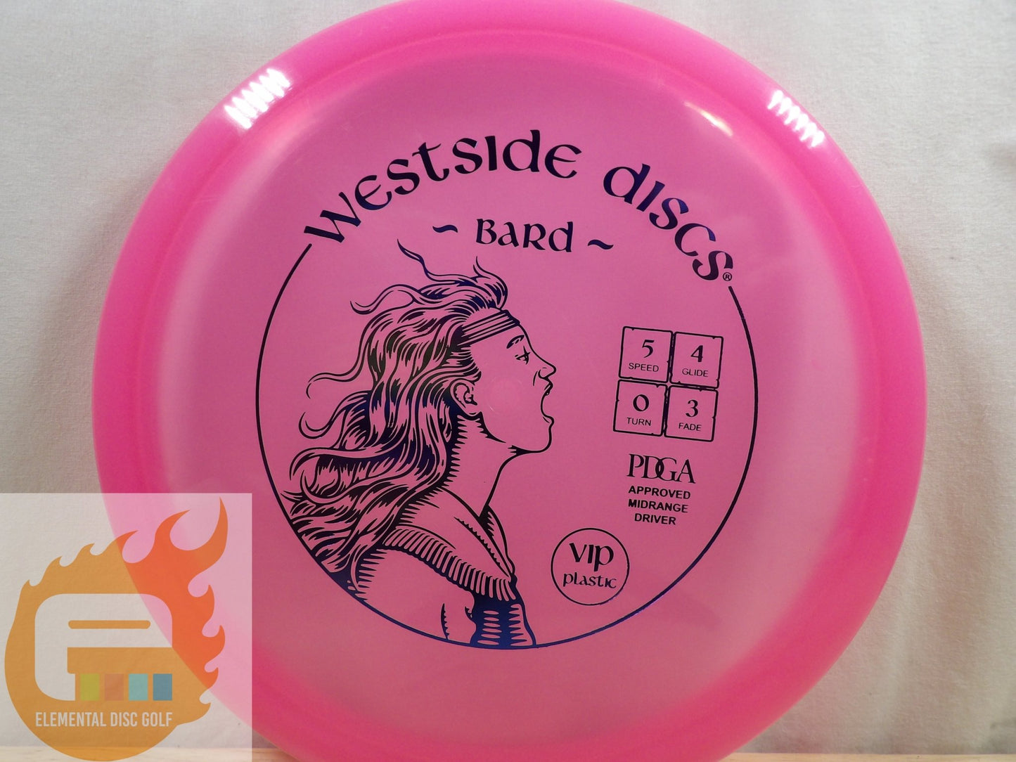 Westside Discs VIP Bard (5/4/0/3) - Elemental Disc Golf
