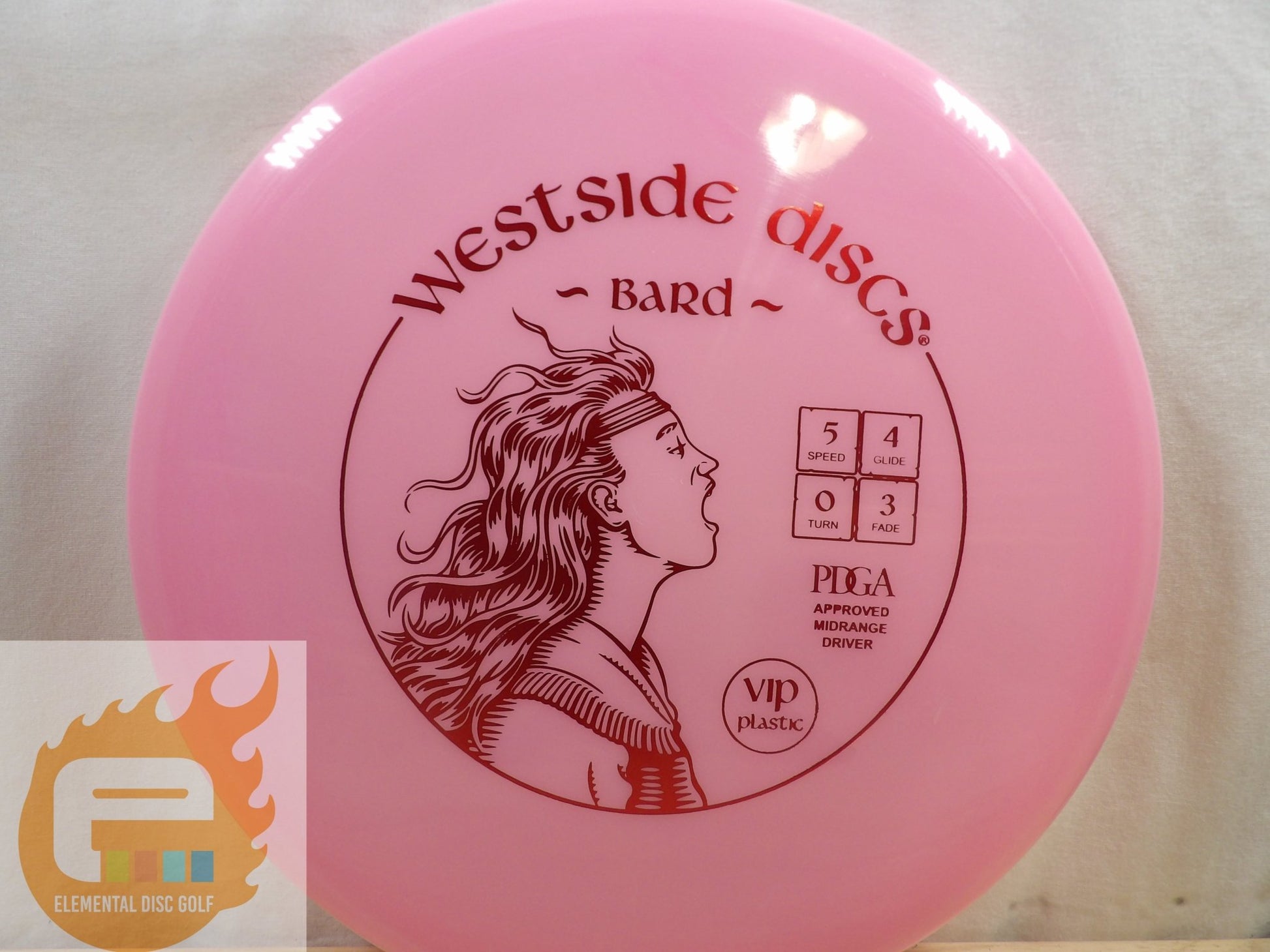Westside Discs VIP Bard (5/4/0/3) - Elemental Disc Golf