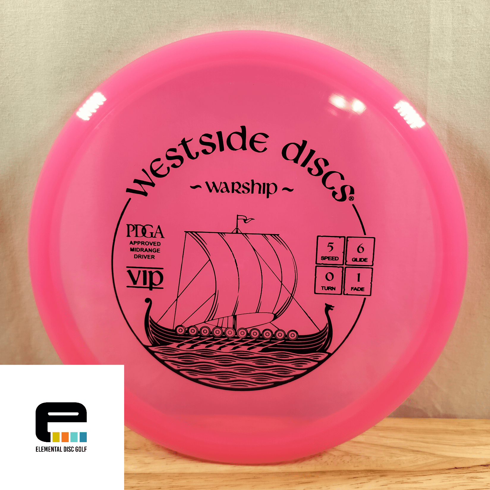 Westside VIP Warship - Elemental Disc Golf