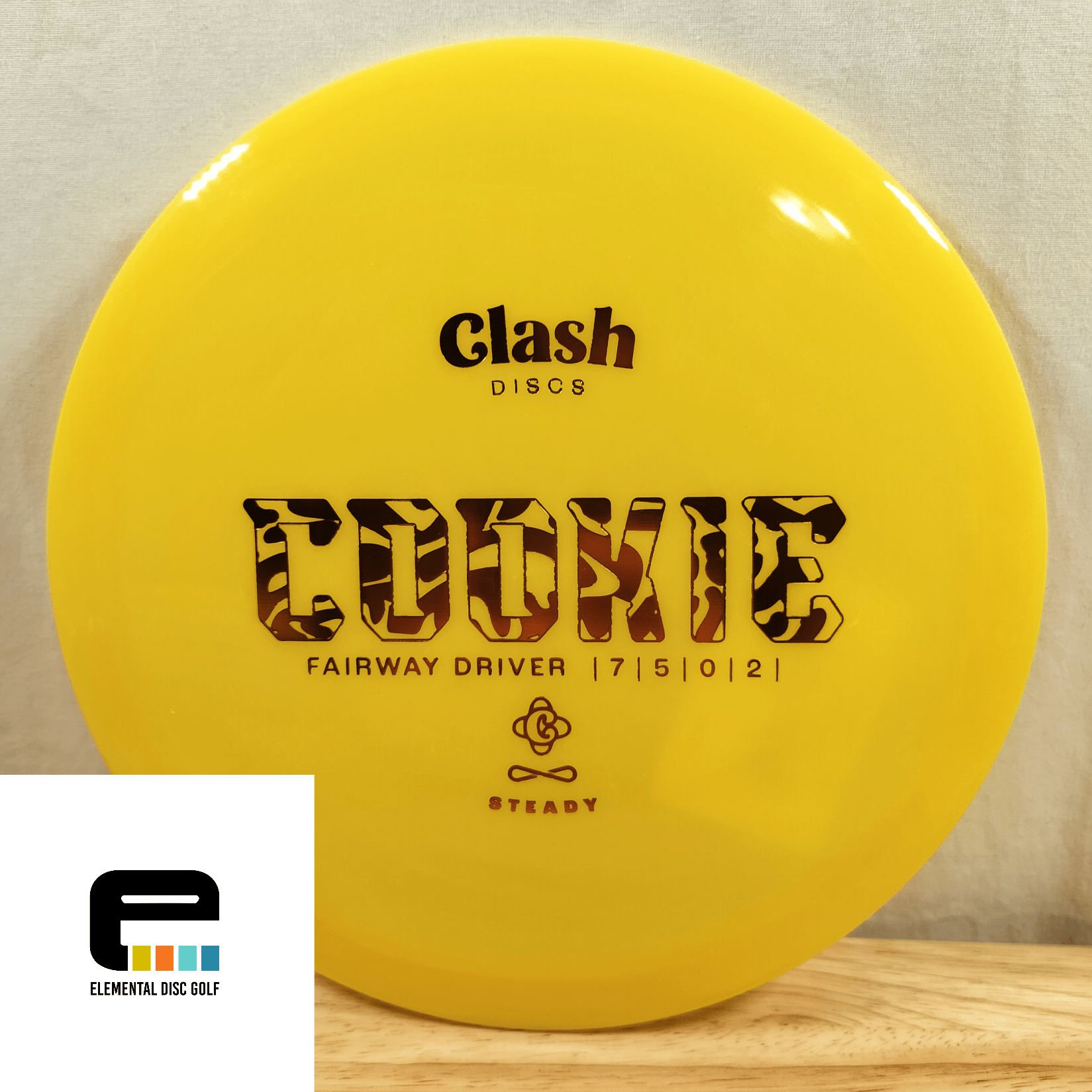 Clash Discs Cookie (7/5/0/2) - Elemental Disc Golf