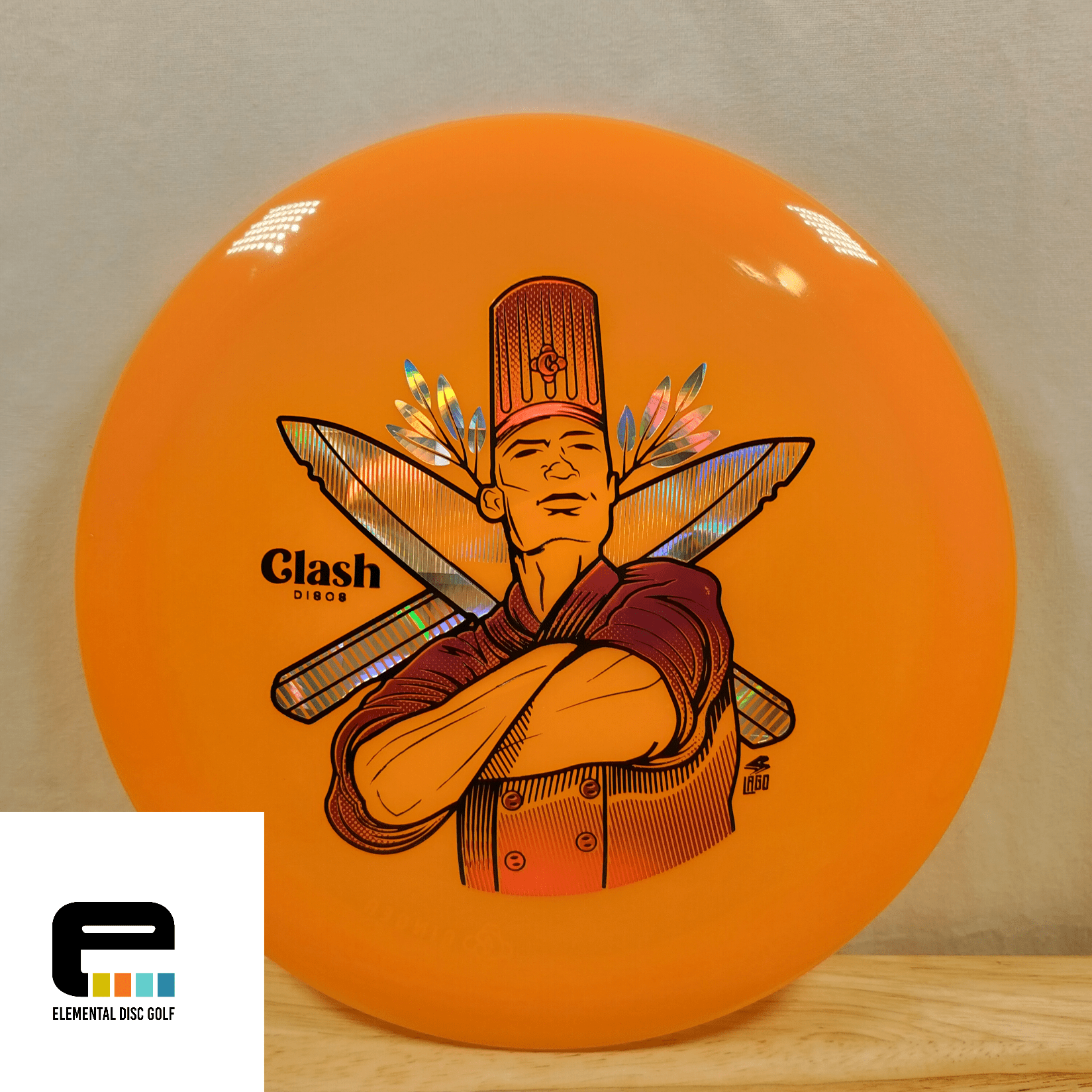 Clash Discs Ginger (9/4/0/2) - Elemental Disc Golf