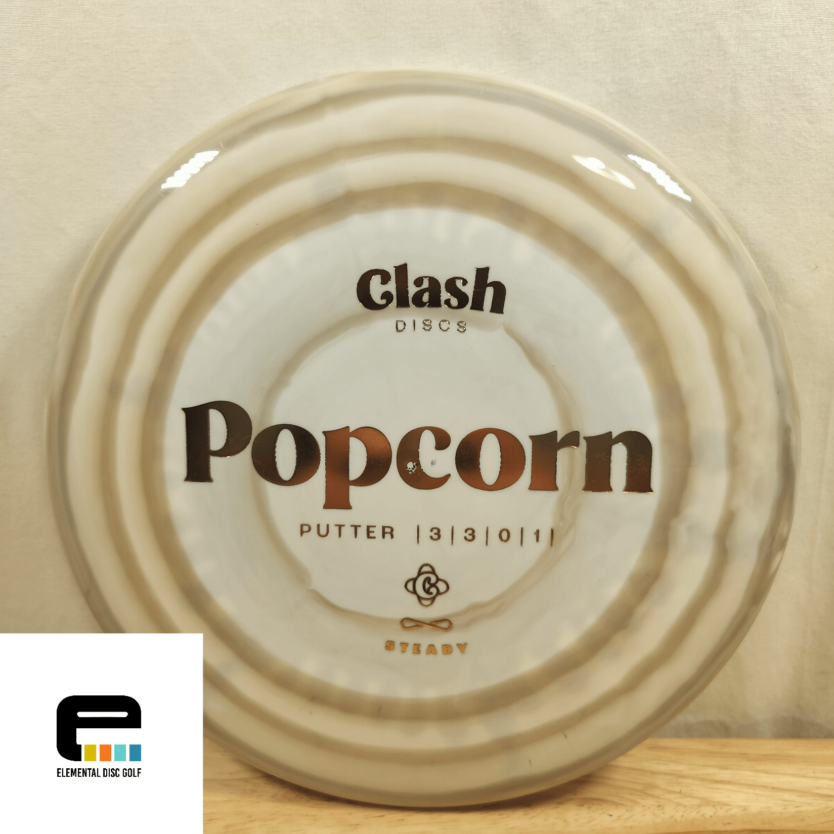 Clash Discs Popcorn (3/3/0/1) - Elemental Disc Golf