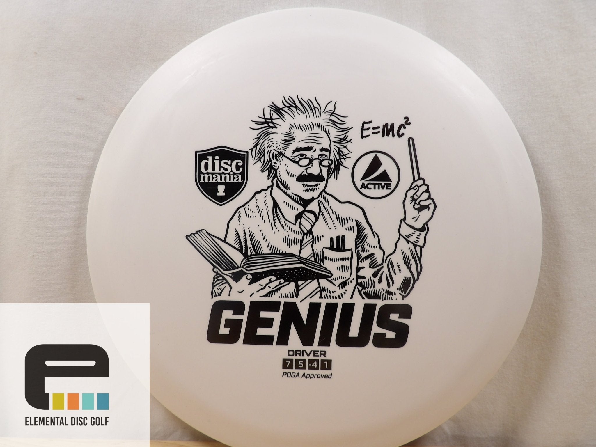 Discmania Genius (7/5/-4/1) - Elemental Disc Golf