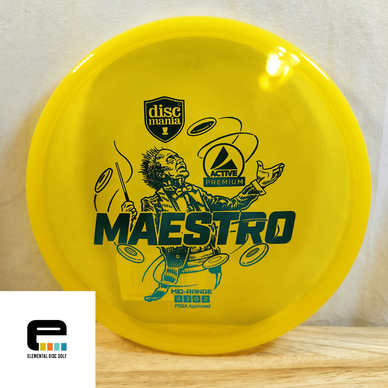 Discmania Maestro (4/3/0/2) - Elemental Disc Golf