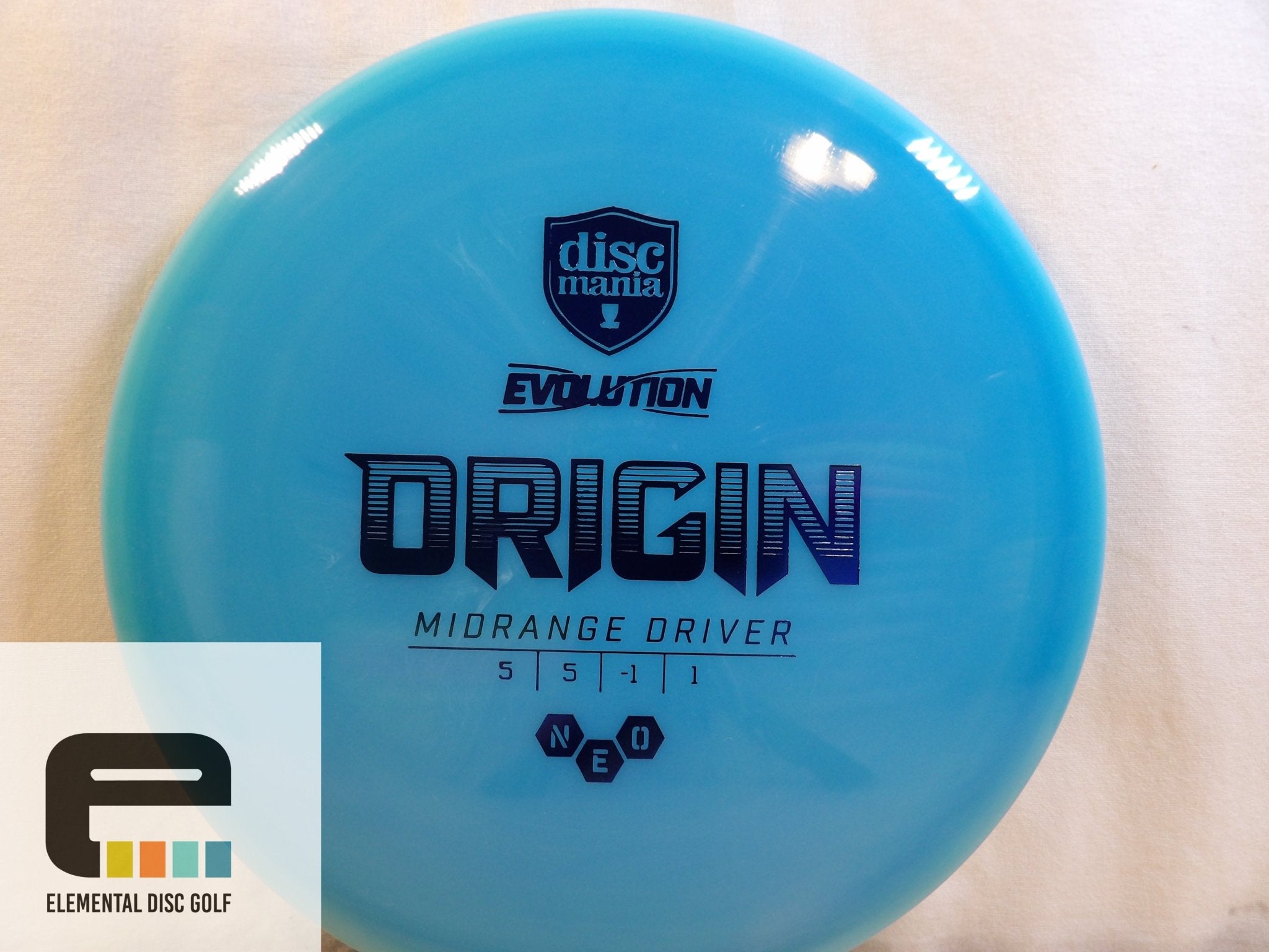 Discmania Origin (5/5/-1/1) - Elemental Disc Golf