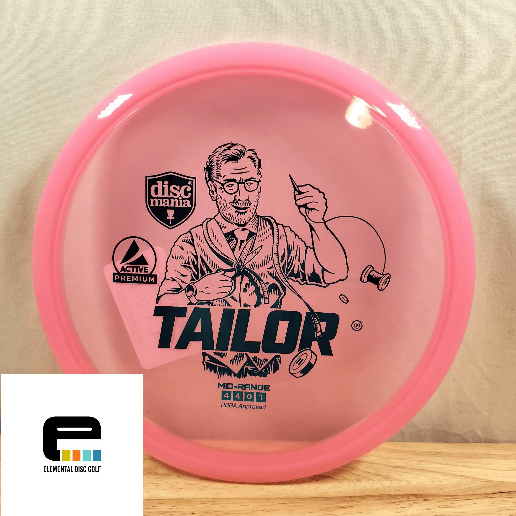 Discmania Tailor (4/4/0/1) - Elemental Disc Golf