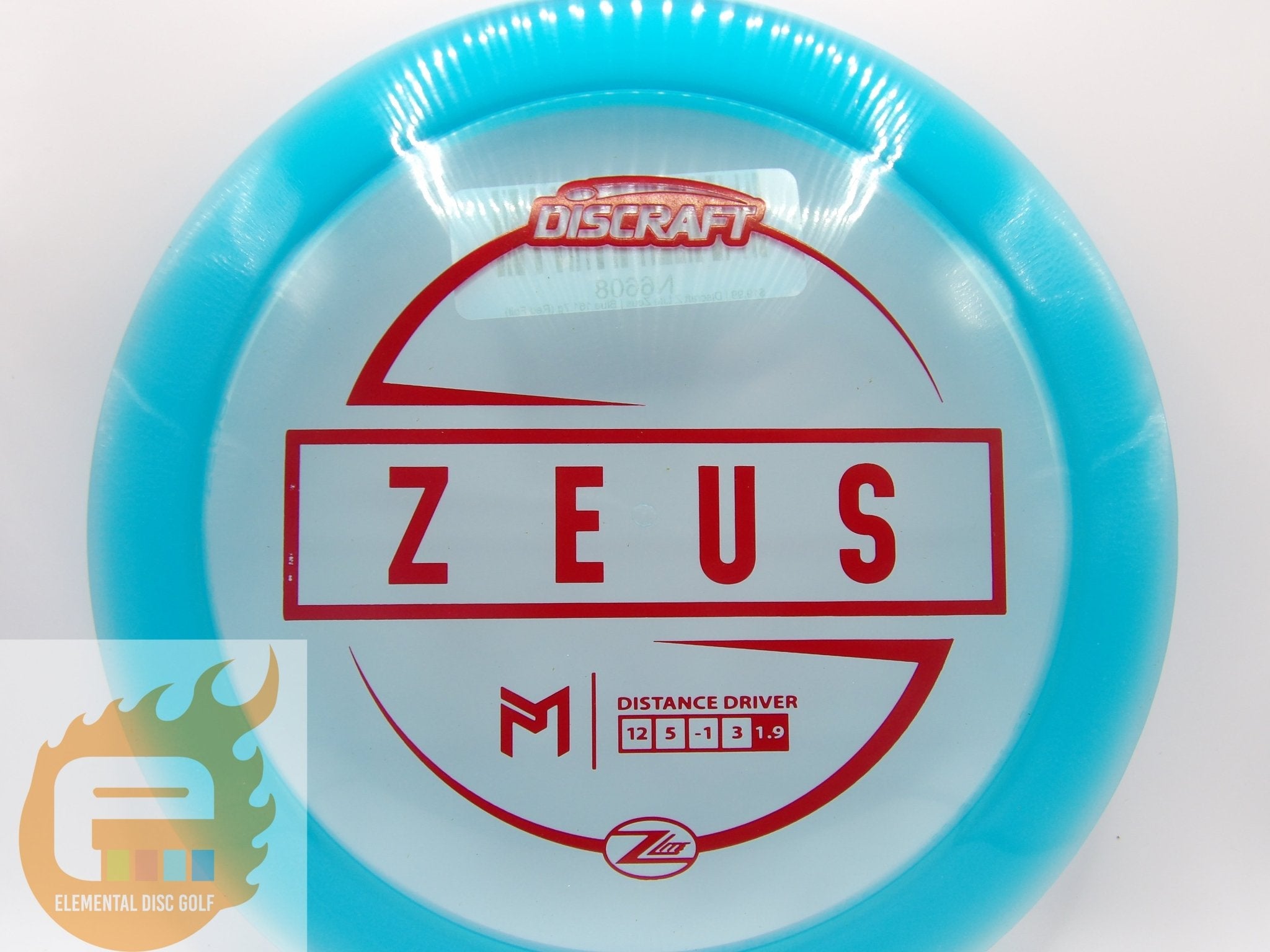 Discraft Z Lite Zeus (12/5/-1/3) - Elemental Disc Golf