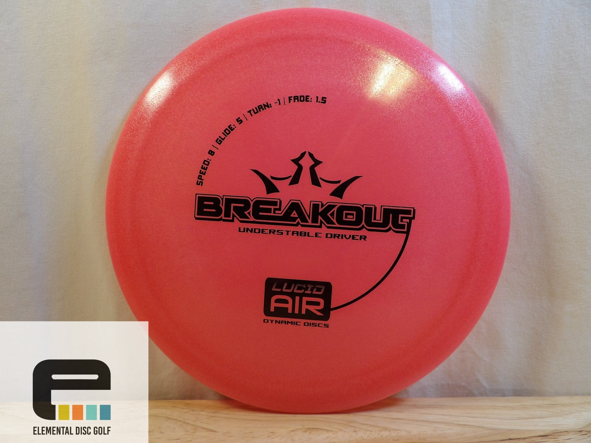 Dynamic Discs Breakout (8/5/-1/1.5) - Elemental Disc Golf