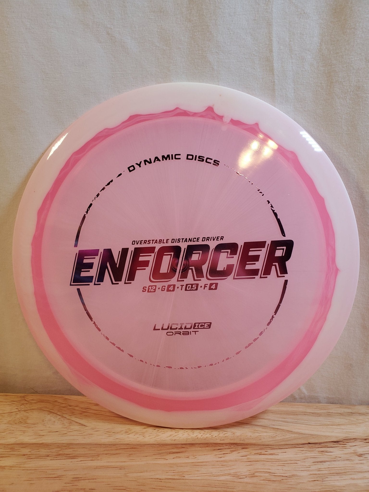 Dynamic Discs Enforcer (12/4/0.5/4) - Elemental Disc Golf