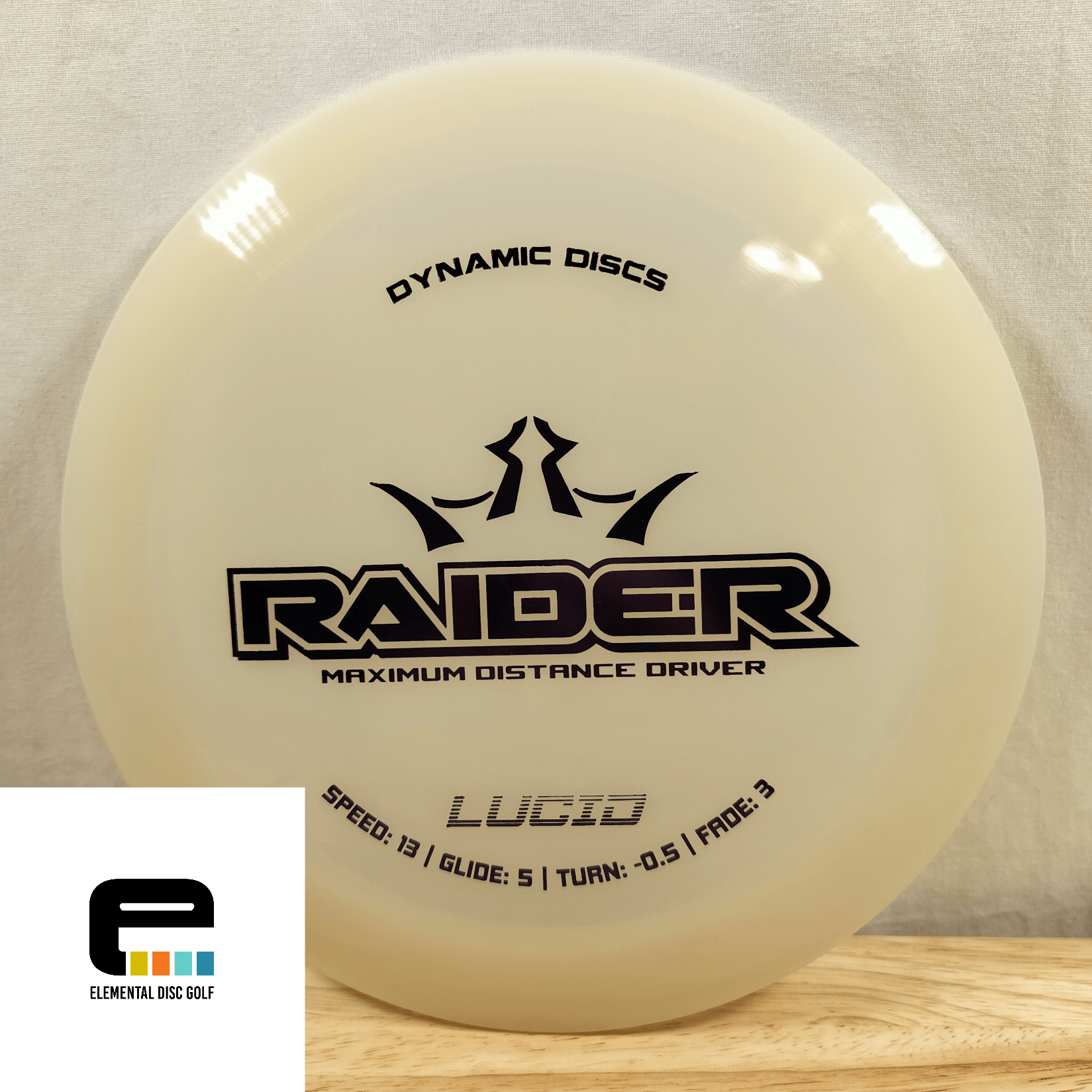 Dynamic Discs Raider (13/5/-0.5/3) - Elemental Disc Golf