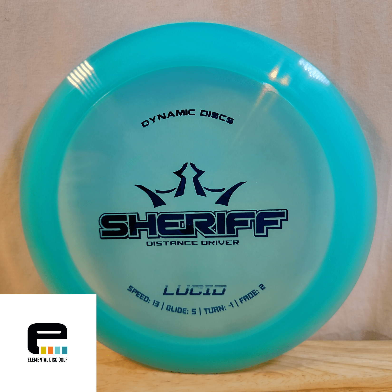 Dynamic Discs Sheriff (13/5/-1/2) - Elemental Disc Golf