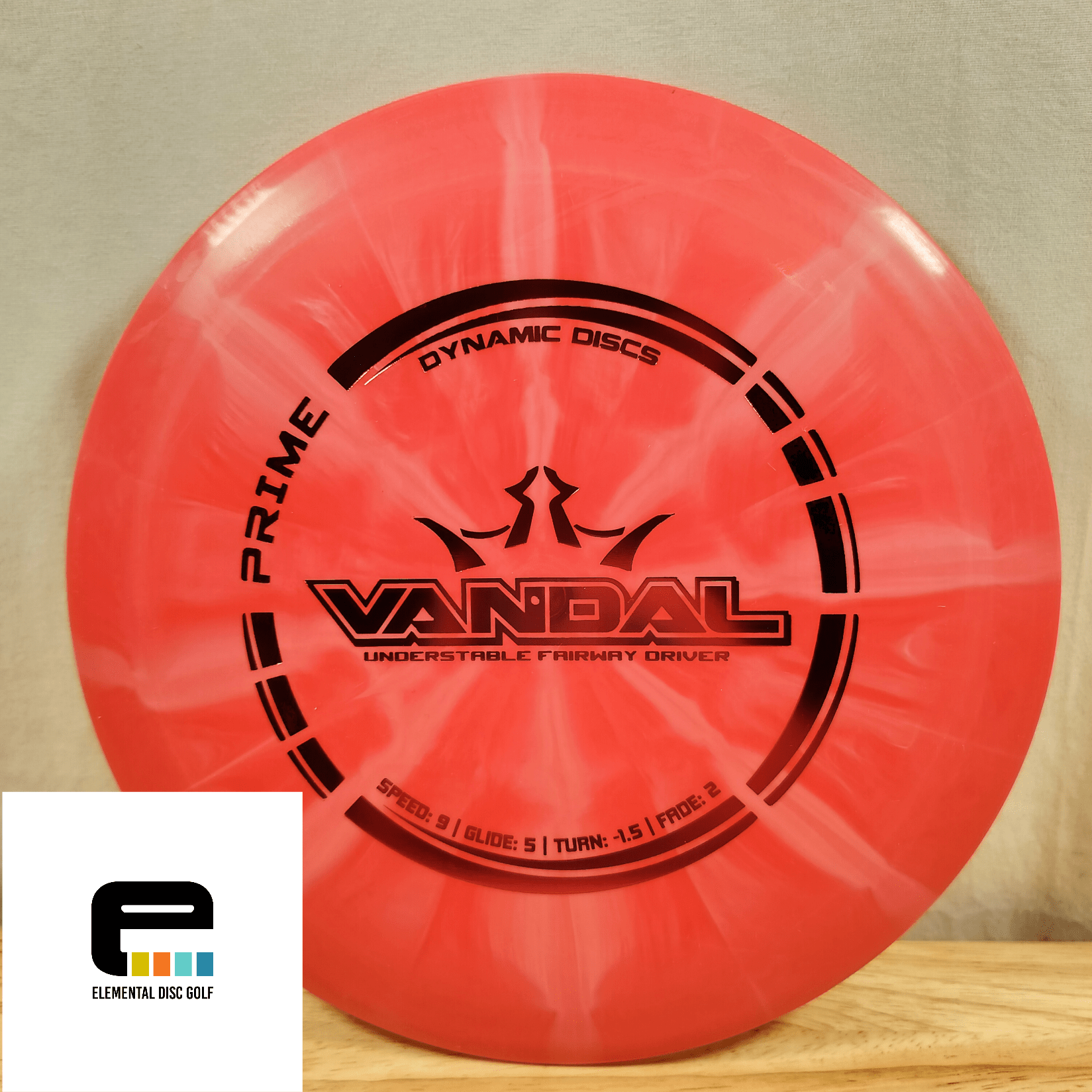 Dynamic Discs Vandal (9/5/-1.5/2) - Elemental Disc Golf