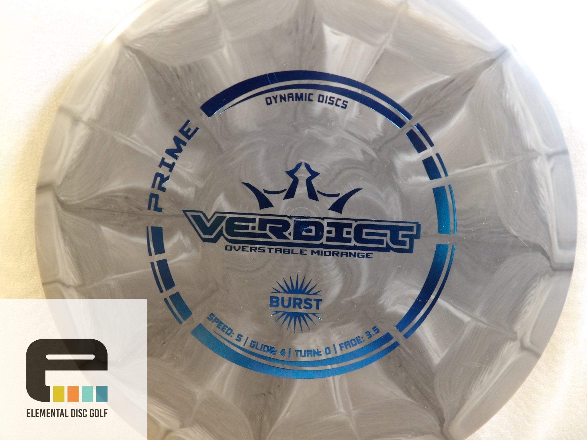Dynamic Discs Verdict (5/4/0/3.5) - Elemental Disc Golf