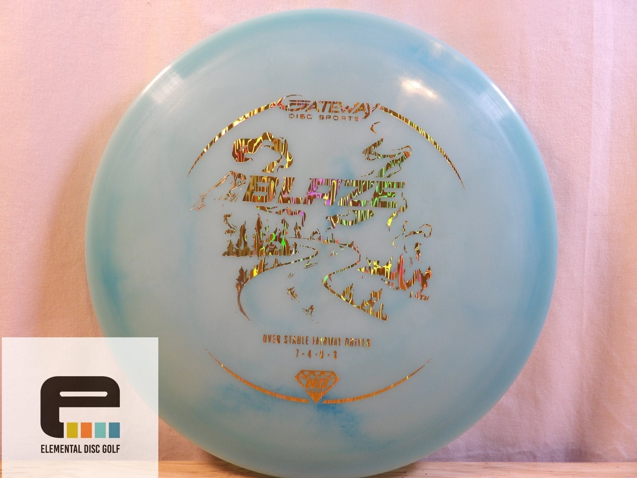 Gateway Discs Blaze (7/4/0/3) - Elemental Disc Golf