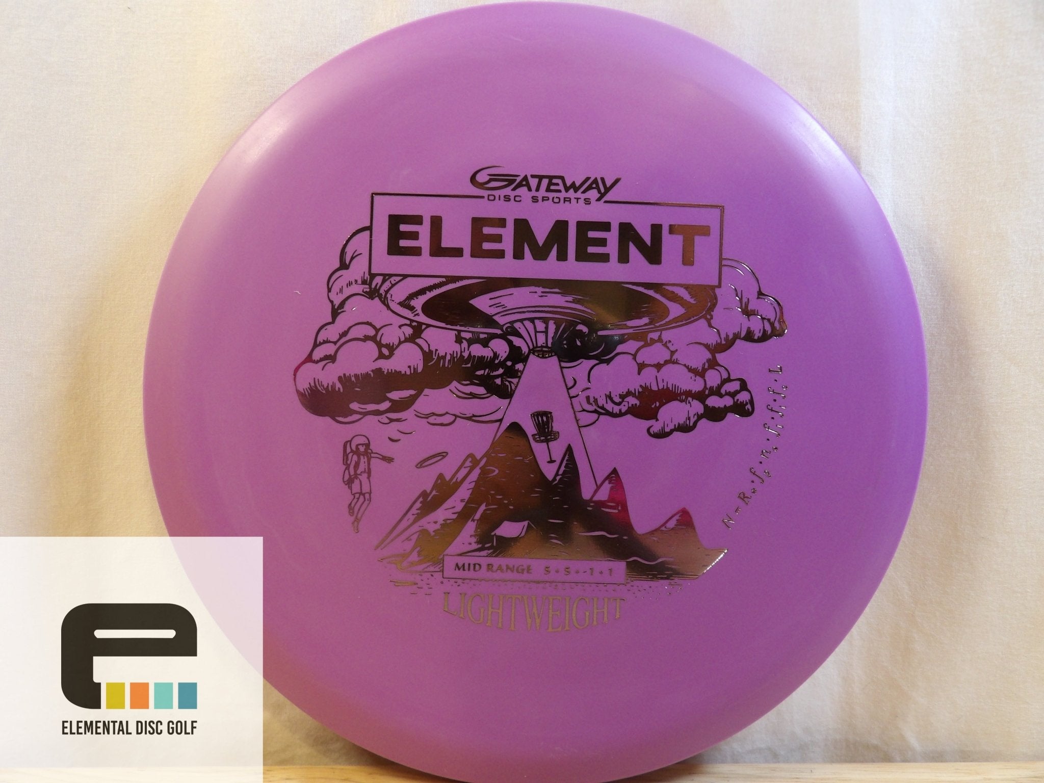 Gateway Discs Element (5/5/-1/1) - Elemental Disc Golf