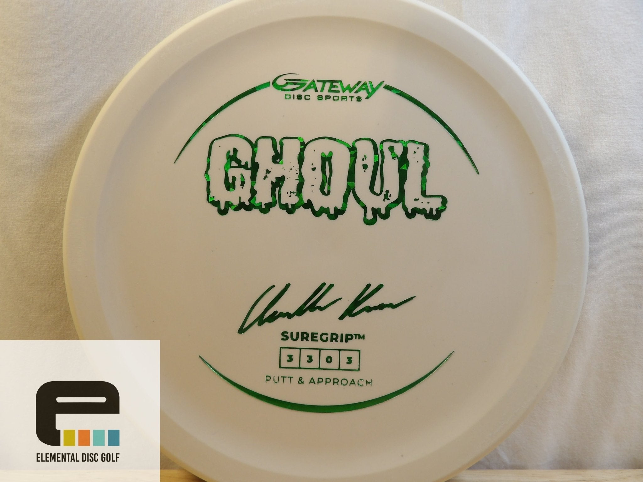 Gateway Discs Ghoul (3/3/0/3) - Elemental Disc Golf