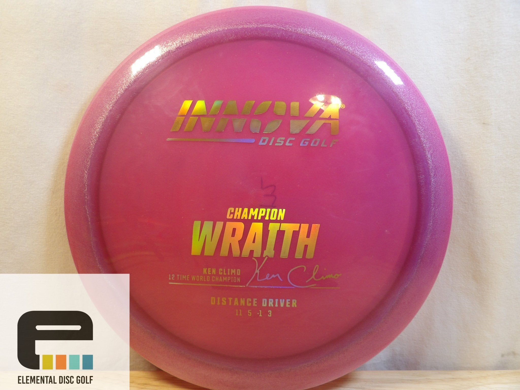 Innova Wraith (11/5/-1/3) - Elemental Disc Golf