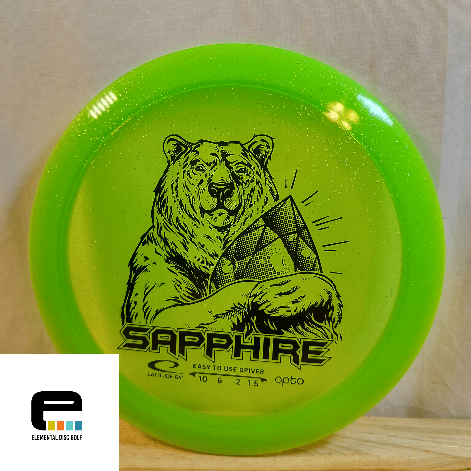 Latitude 64 Sapphire (10/6/-2/1.5) - Elemental Disc Golf