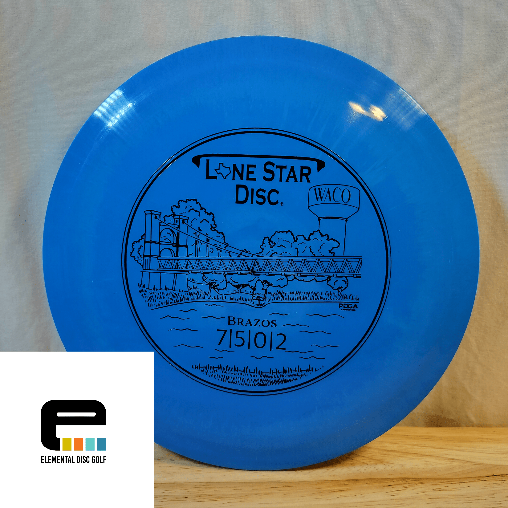 Lone Star Brazos (7/5/0/3) - Elemental Disc Golf