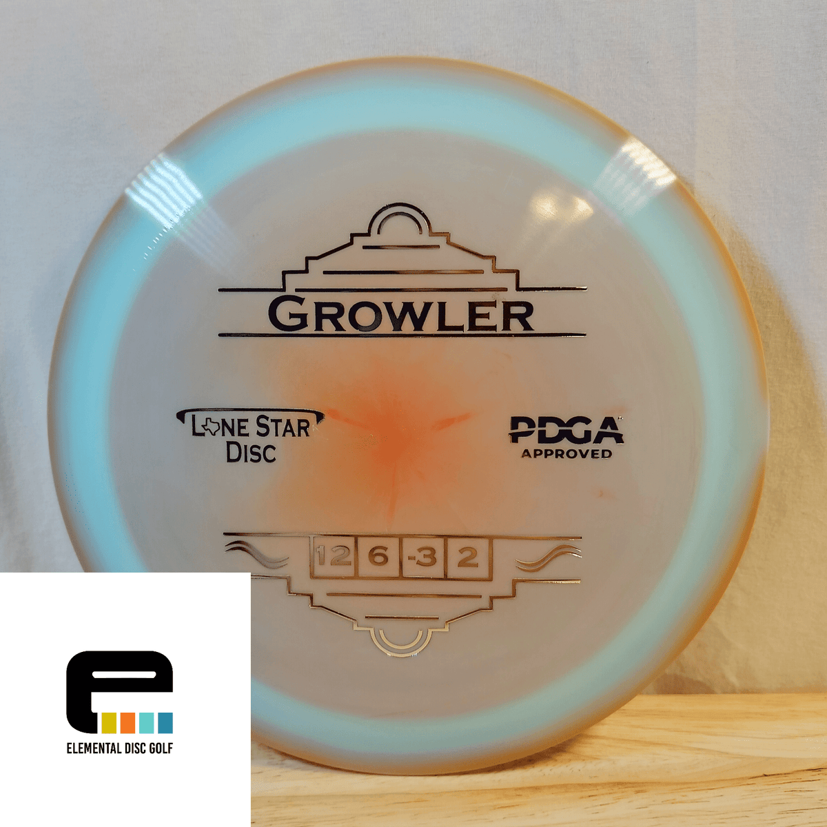 Lone Star Growler (12/6/-3/2) - Elemental Disc Golf