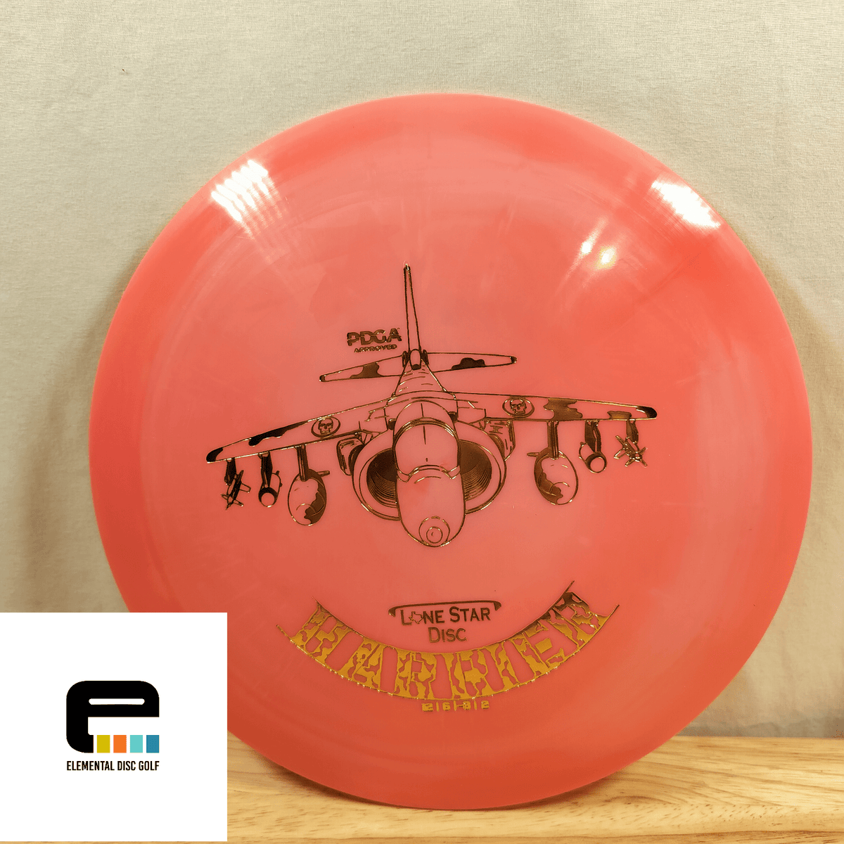 Lone Star Harrier (12/6/-4/1) - Elemental Disc Golf