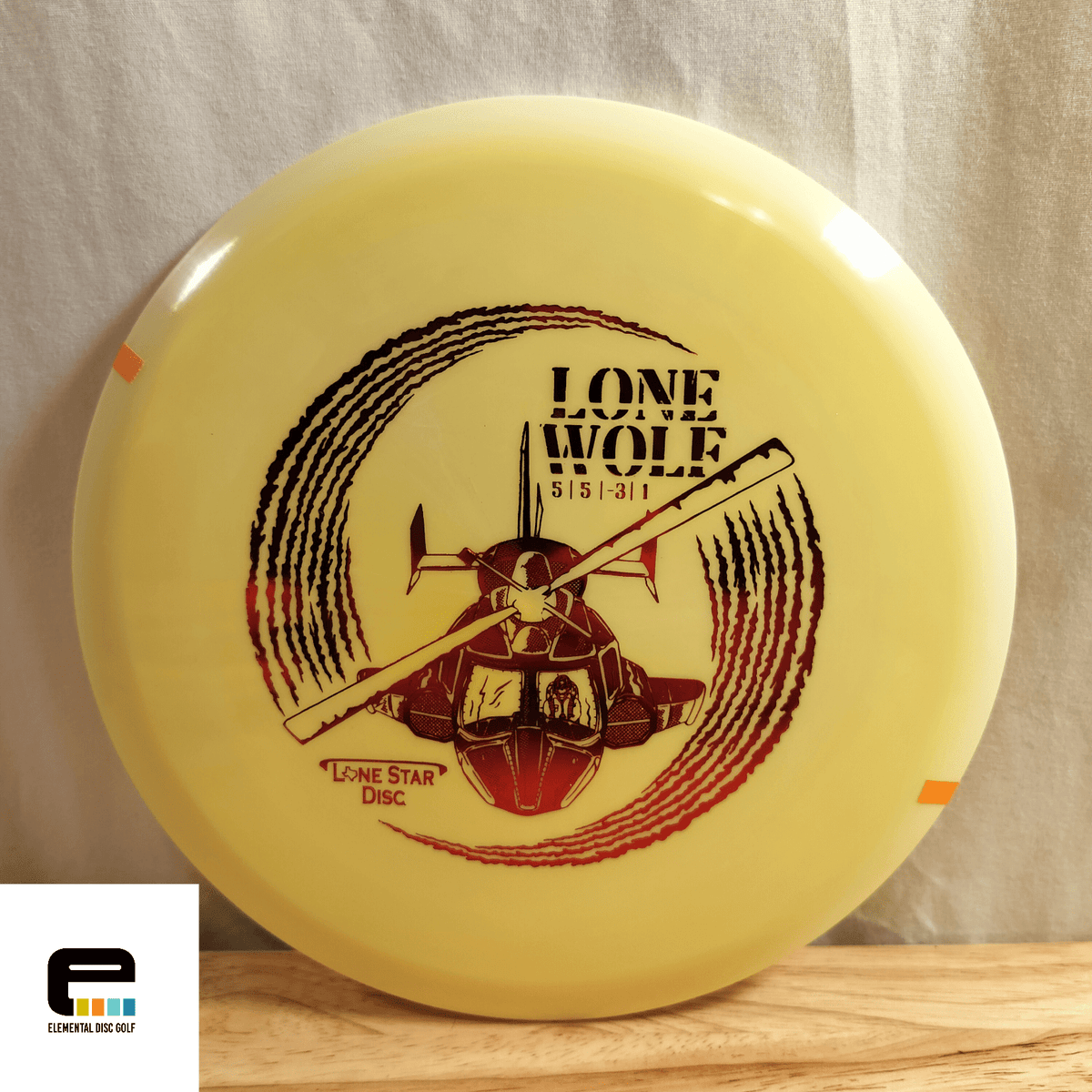 Lone Star Lone Wolf (5/5/-4/1) - Elemental Disc Golf