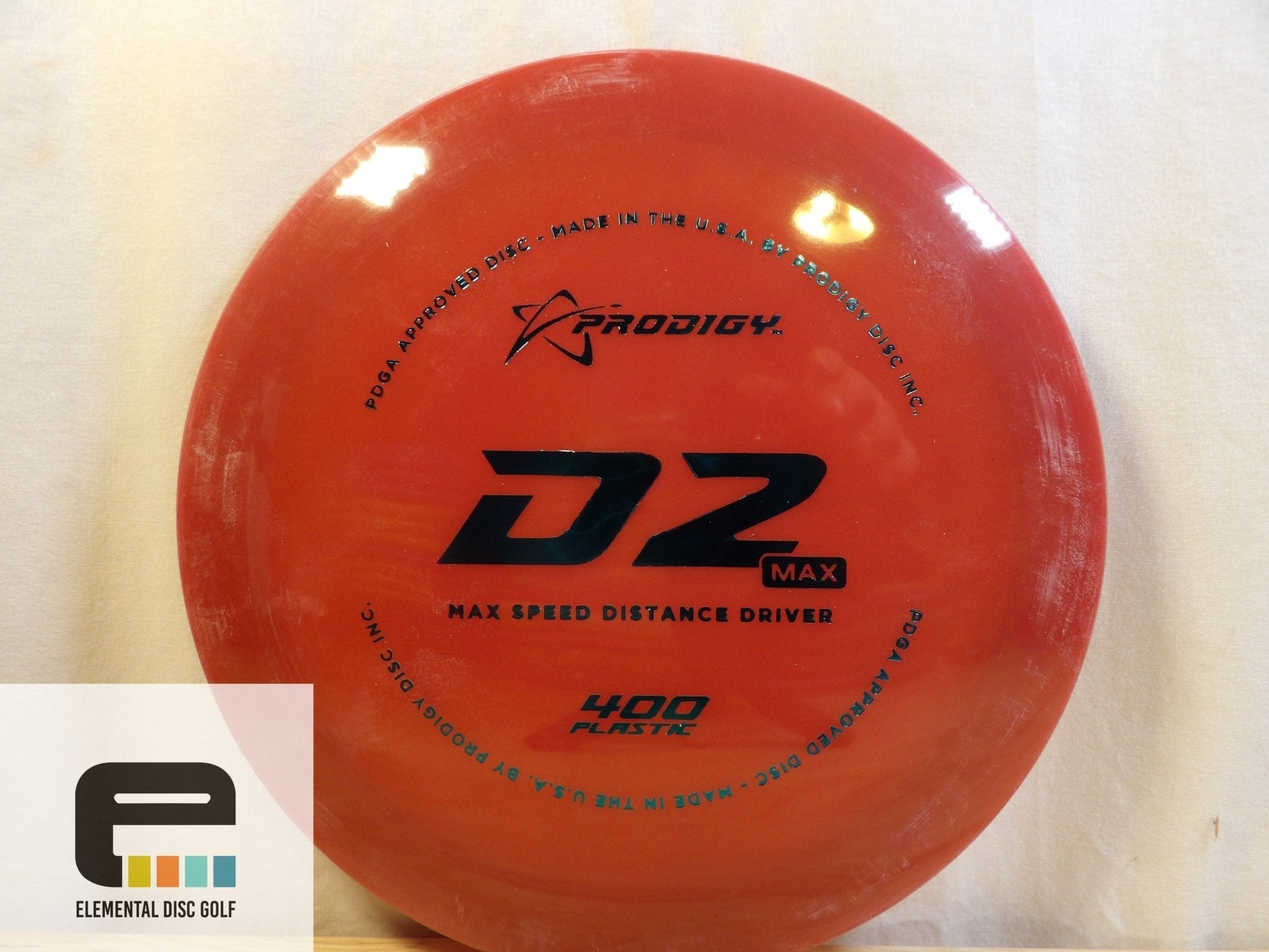 Prodigy D2 Max ( 12 / 6 / -1 / 2.5 ) - Elemental Disc Golf