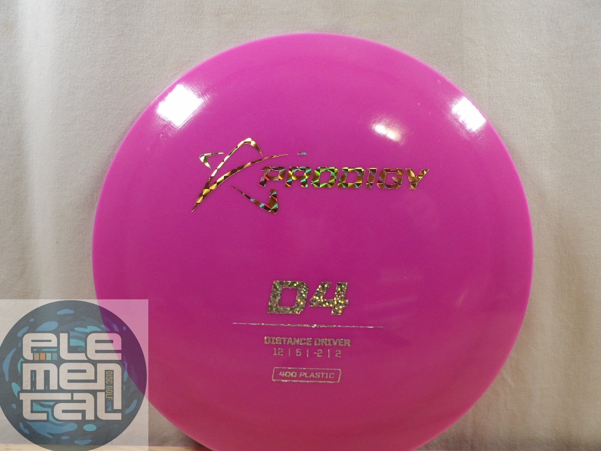 Prodigy D4 ( 12 / 5 / -2 / 2 ) - Elemental Disc Golf