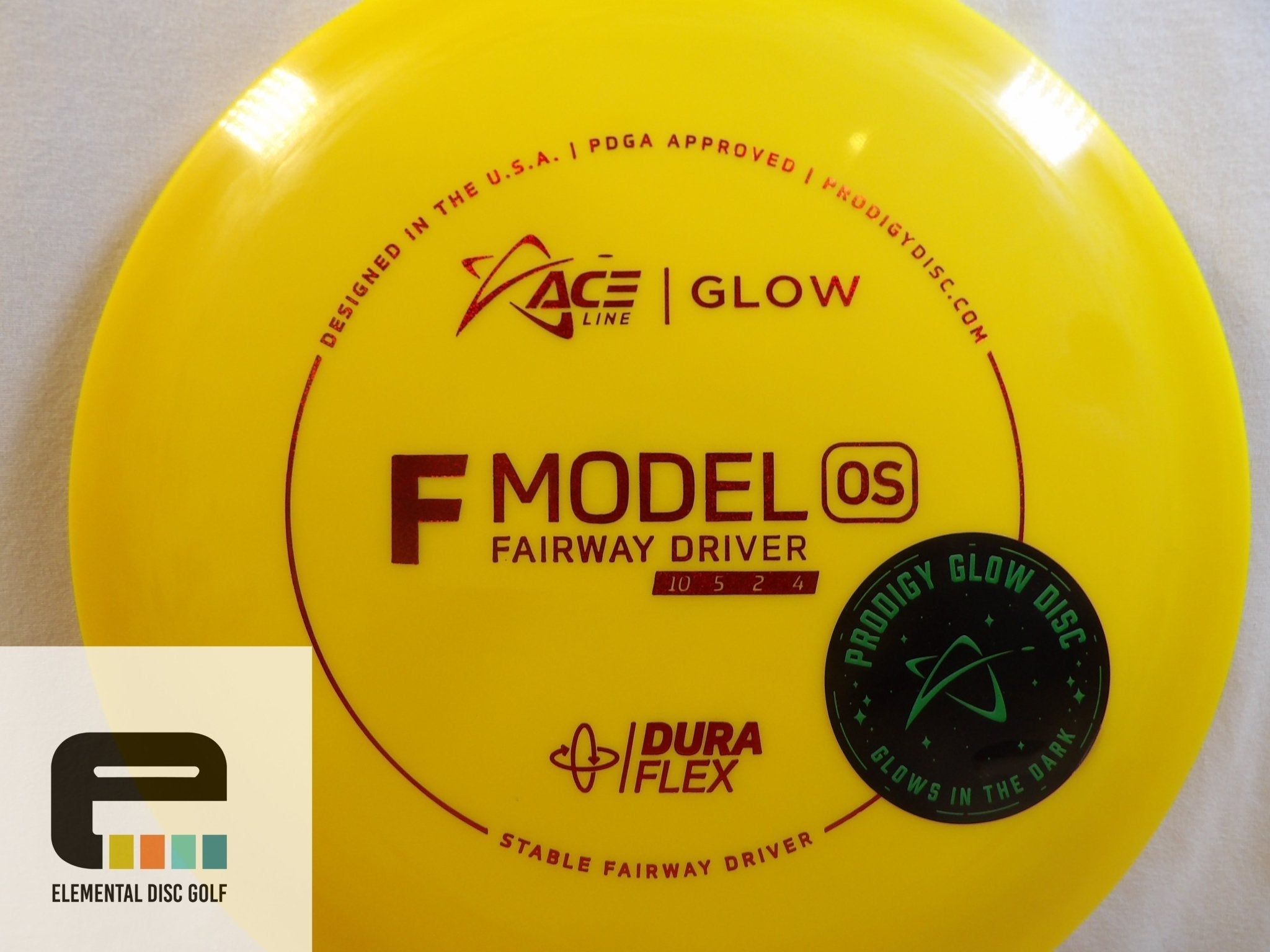 Prodigy F Model OS (10/5/2/4) - Elemental Disc Golf